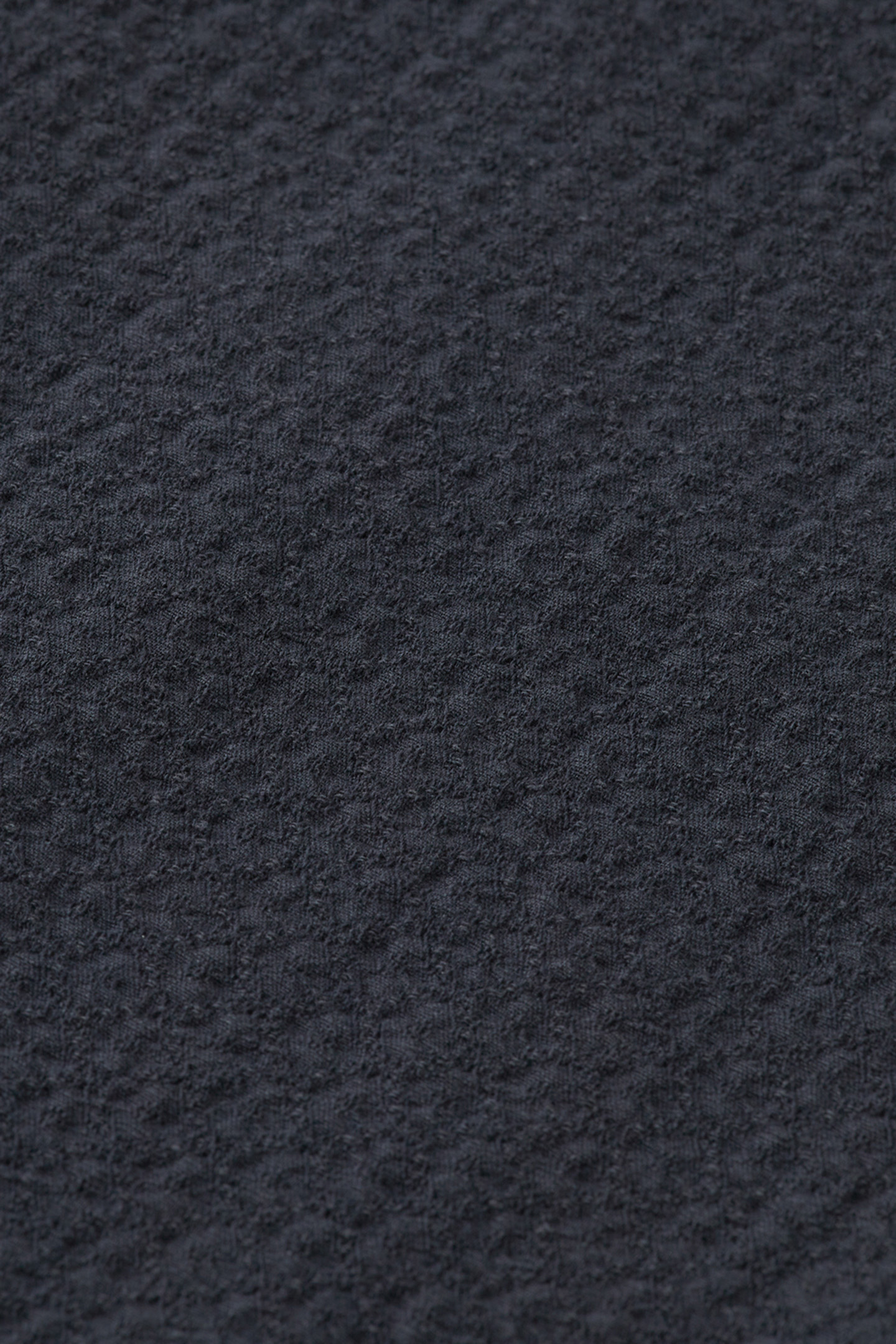 RELAXED FIT STRUCTURED DOBBY SHIRT BLACK 8