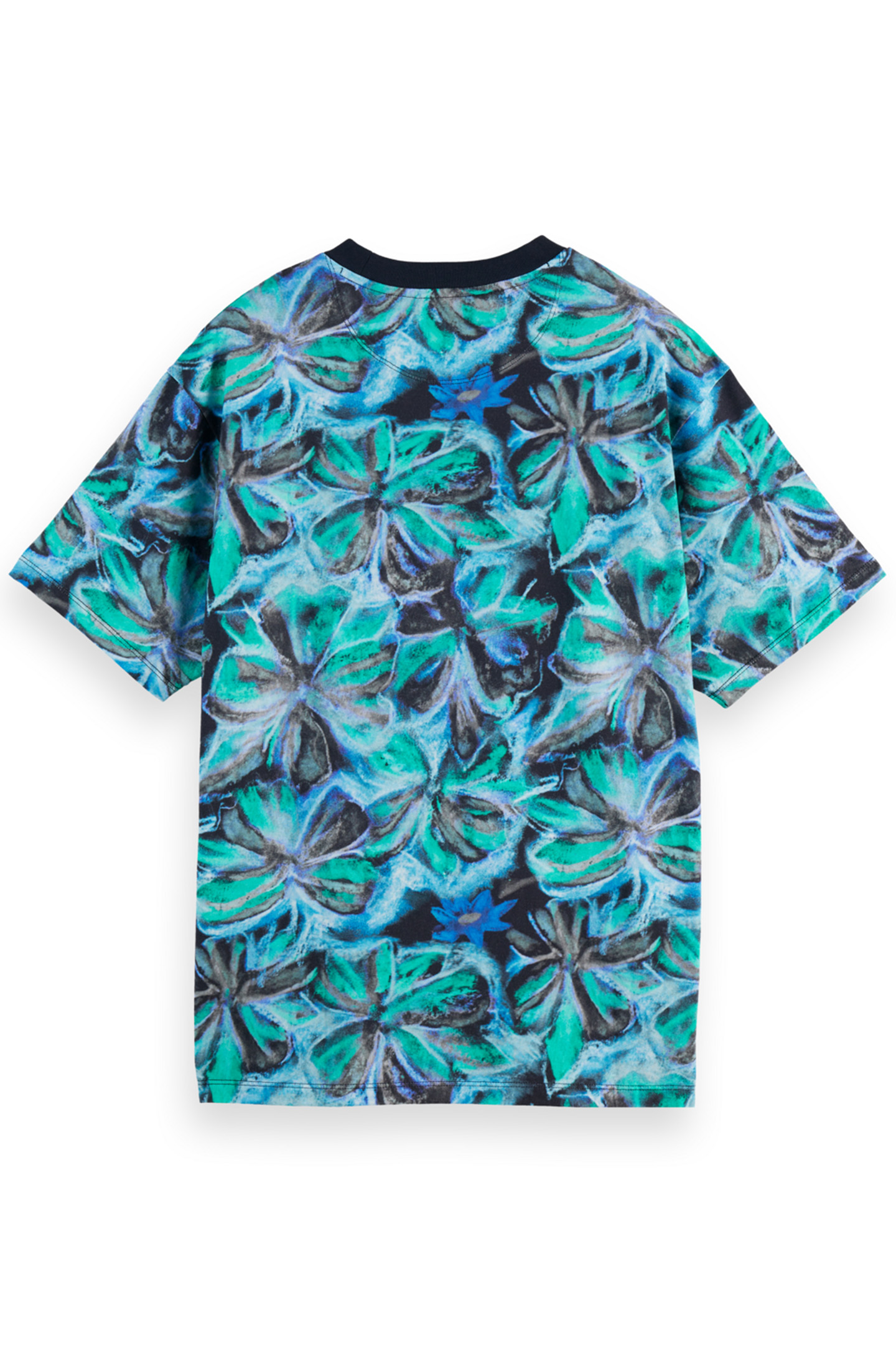 DIGITAL PRINT T-SHIRT PASTEL FLOWER 2