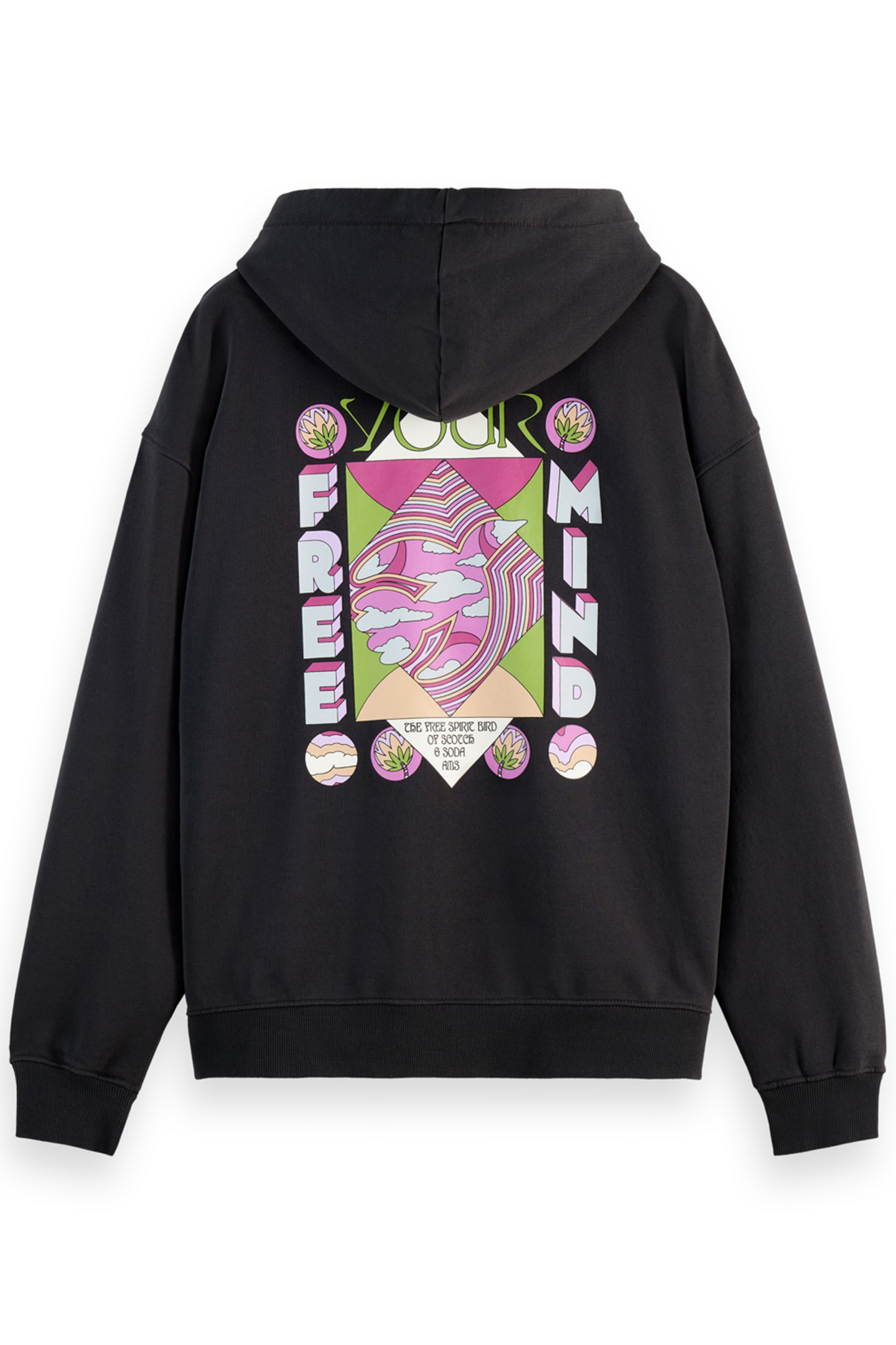 LOOSE FIT BACK ARTWORK HOODIE VINYL 5