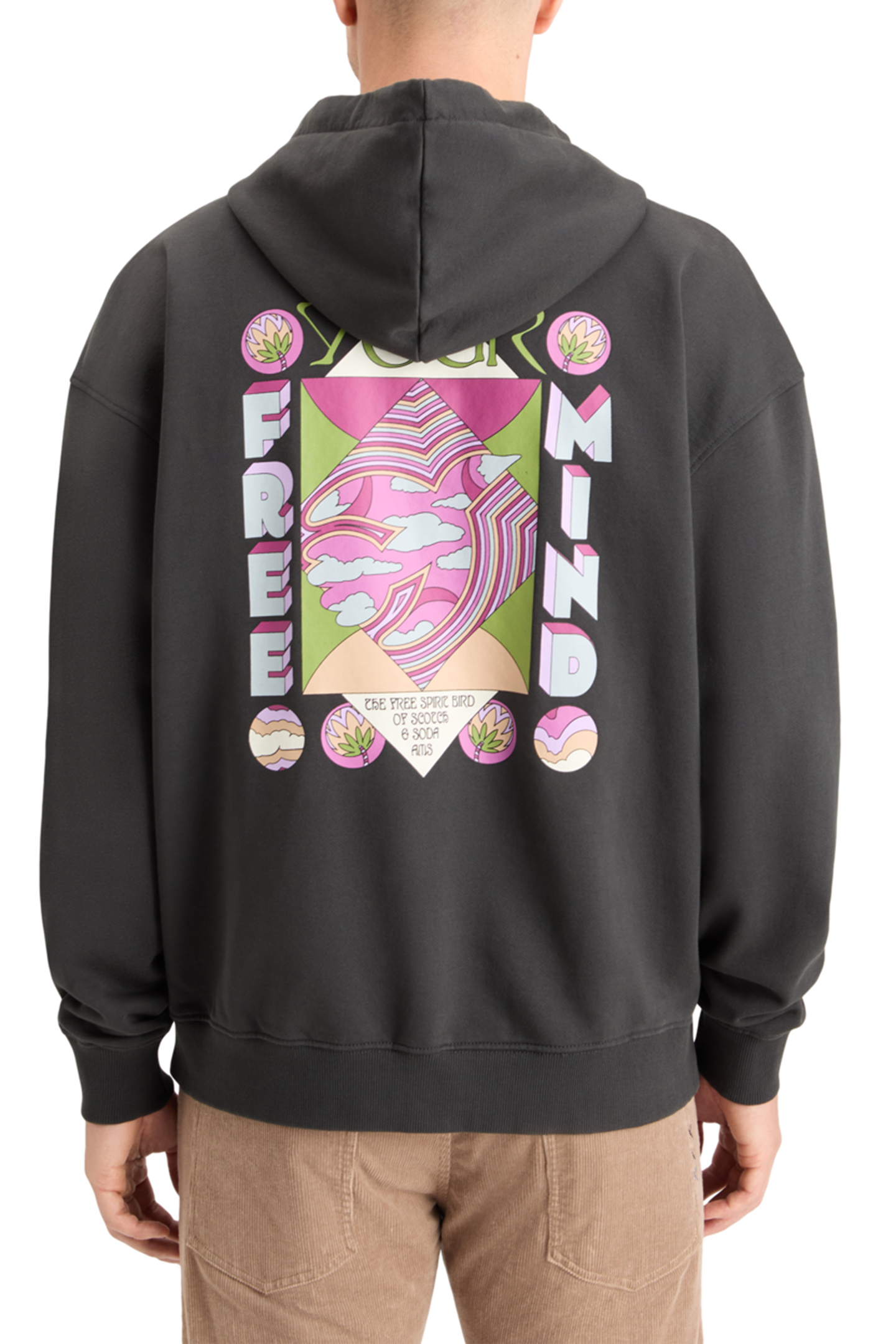 LOOSE FIT BACK ARTWORK HOODIE VINYL 2