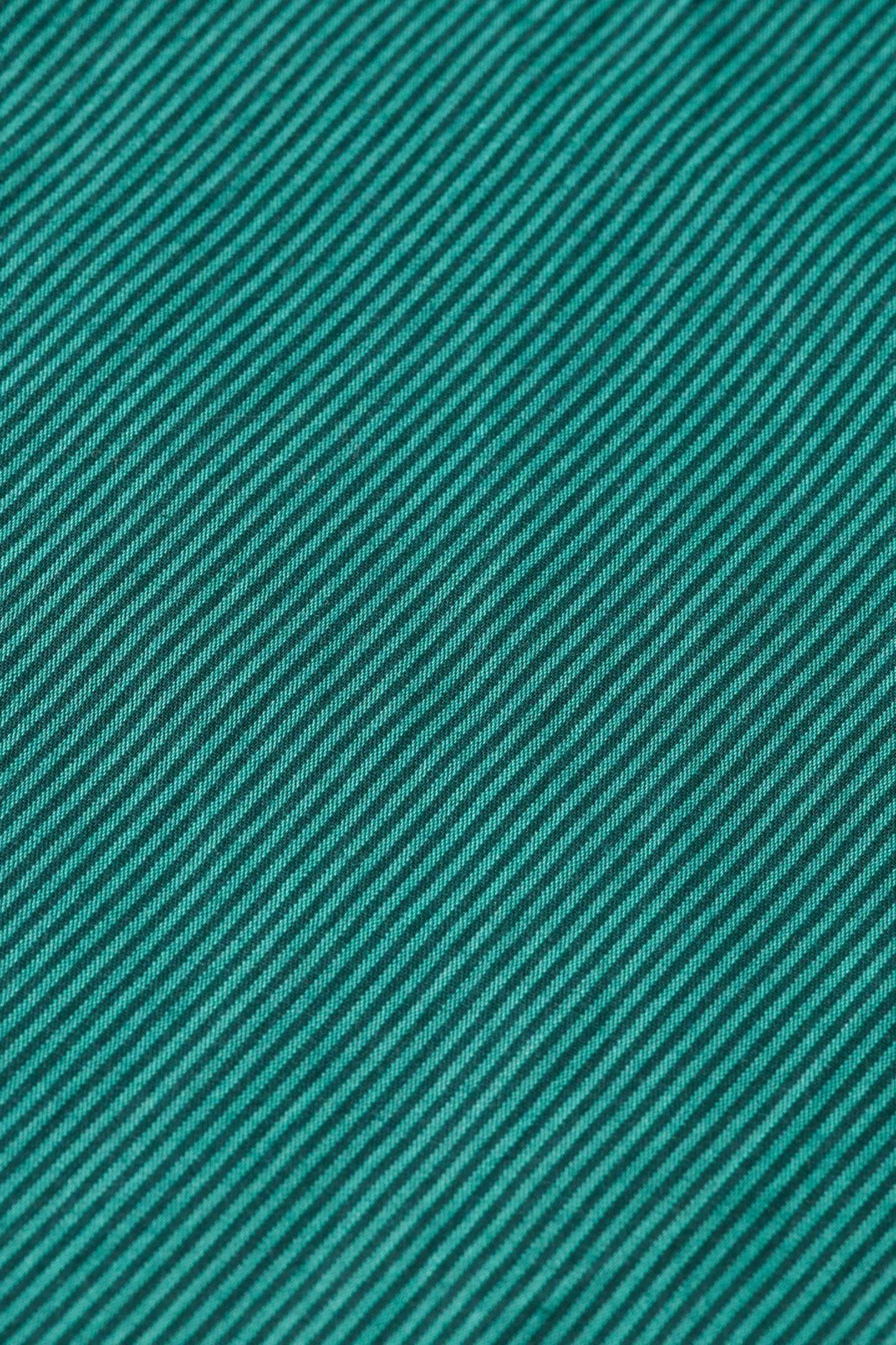 ESSENTIAL POPLIN STRIPE GREEN STRIPE 9
