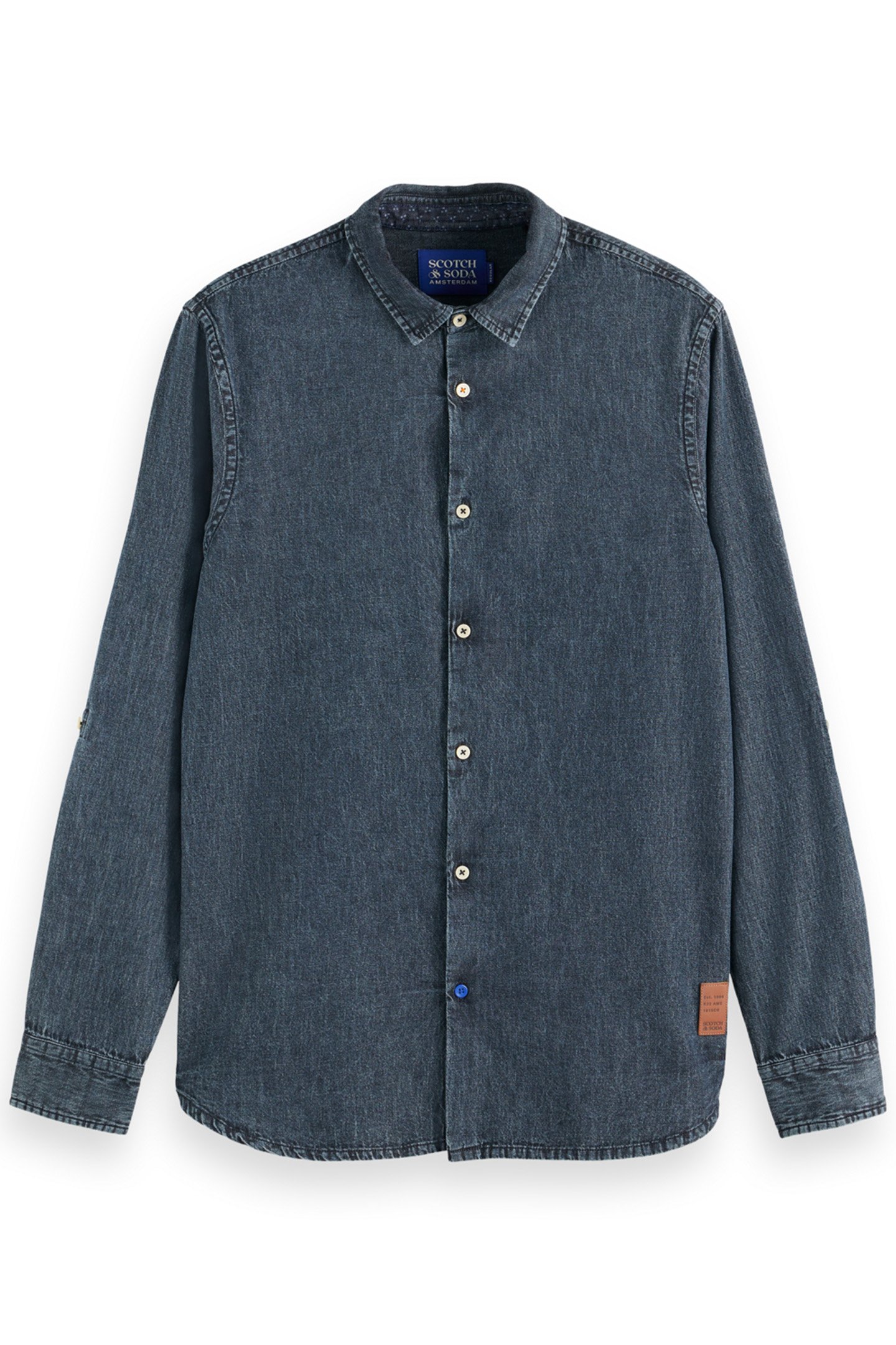 WASHED BLACK DENIM SHIRT WASHED BLACK 4