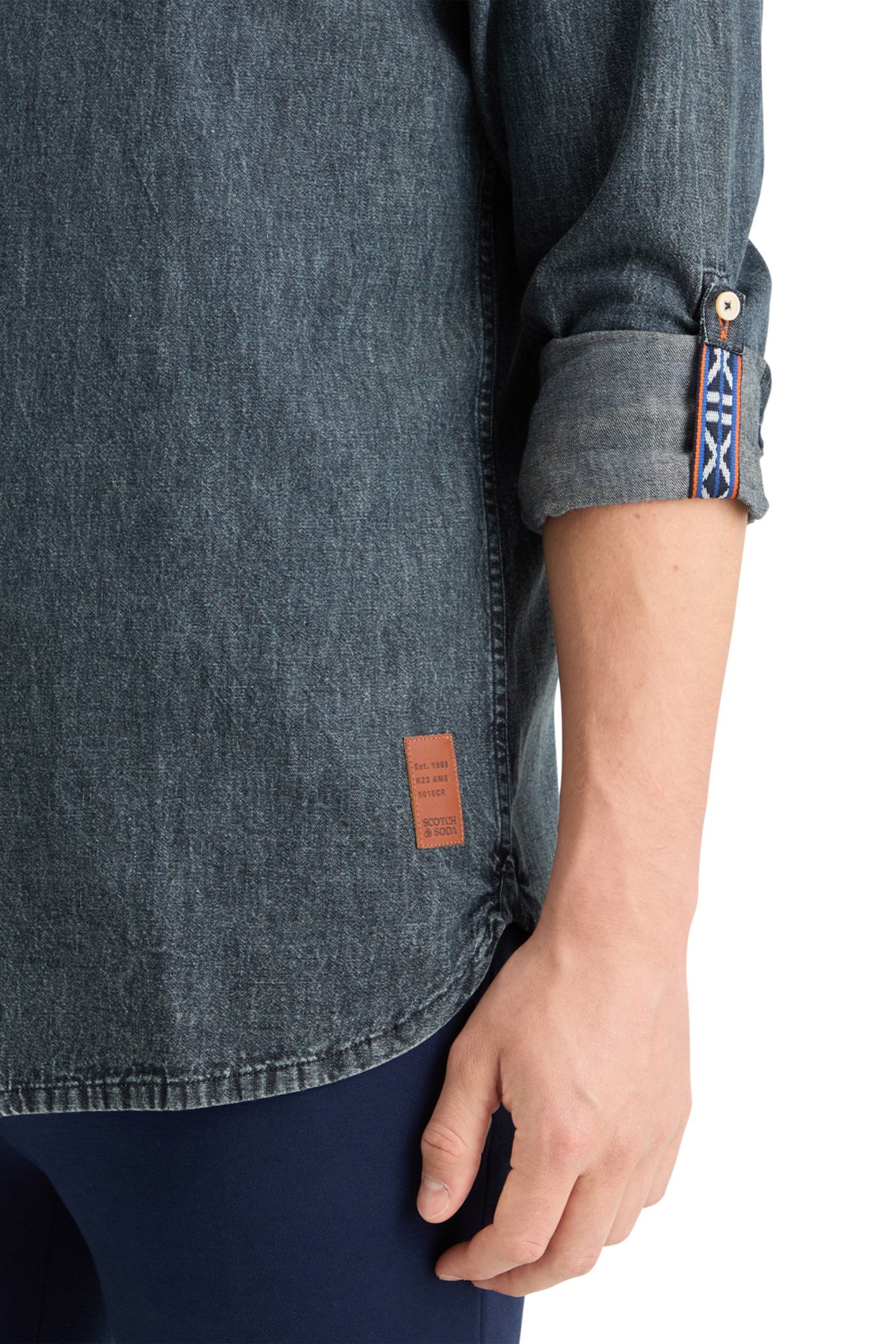 WASHED BLACK DENIM SHIRT WASHED BLACK 7