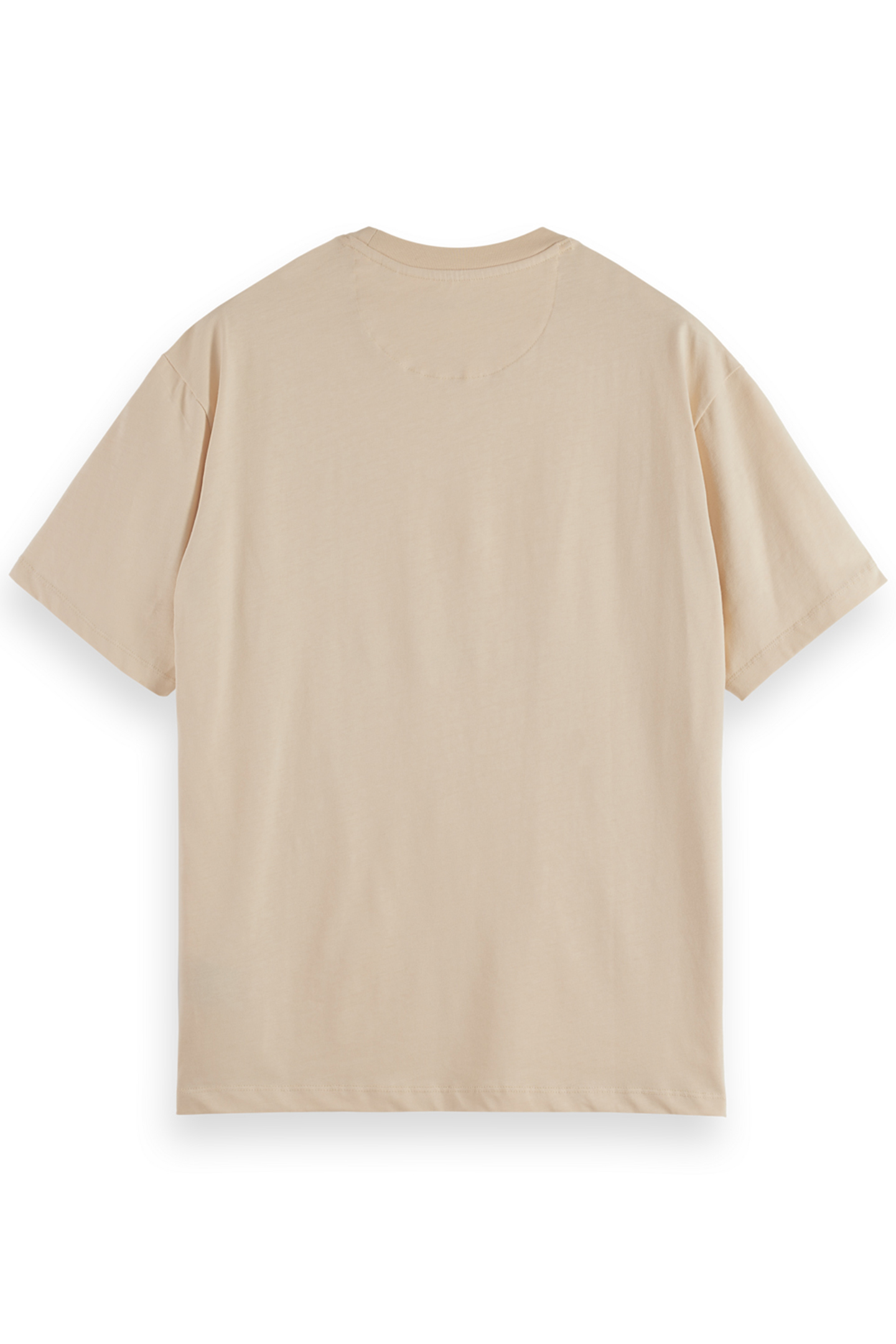 ESSENTIAL REGULAR FIT LOGO T-SHIRT PARCHMENT 5