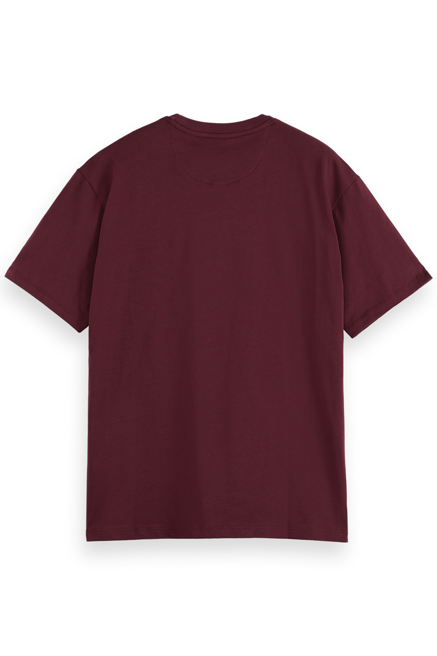 ESSENTIAL REGULAR FIT LOGO T-SHIRT DARK GRAPE 5