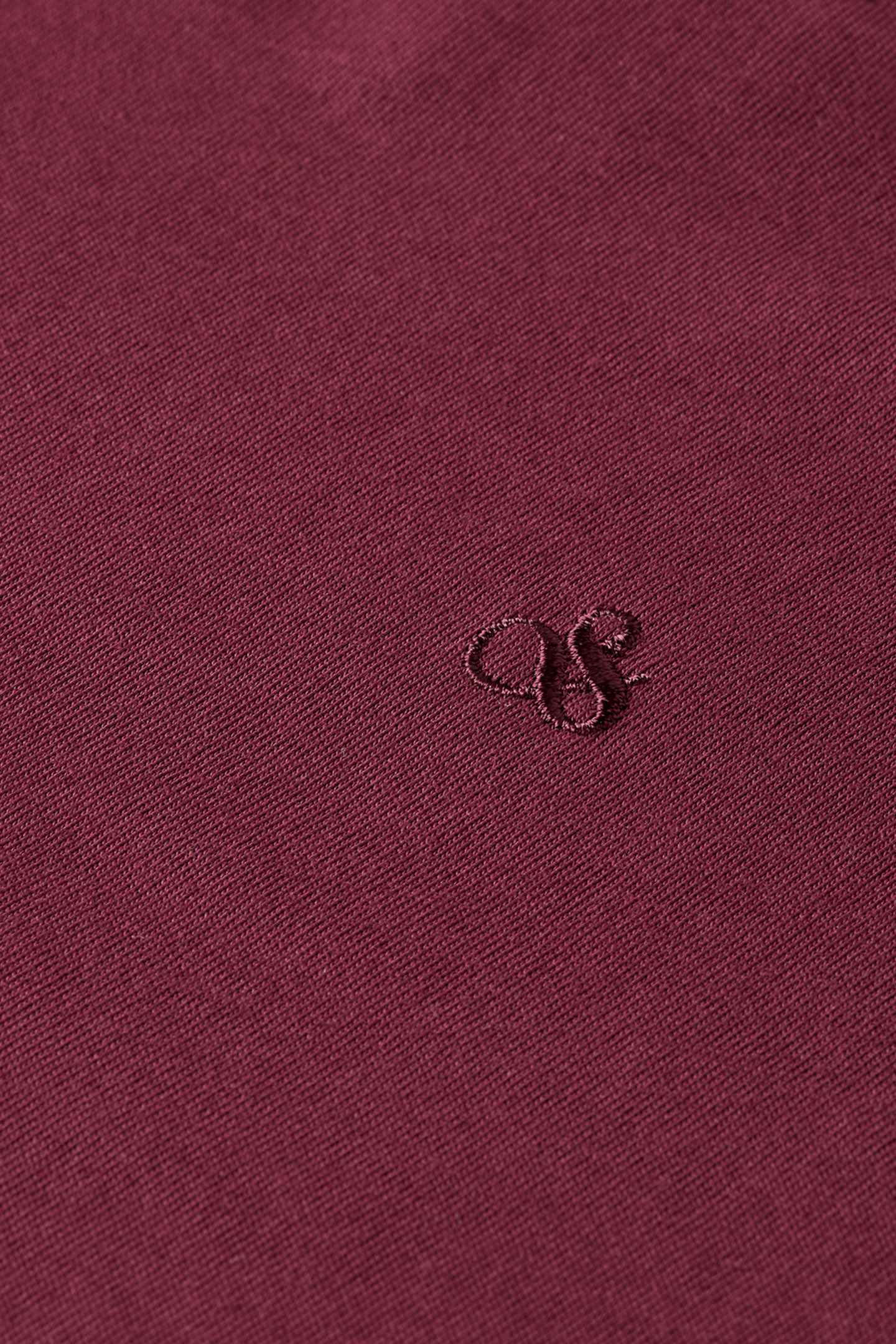 ESSENTIAL REGULAR FIT LOGO T-SHIRT DARK GRAPE 7