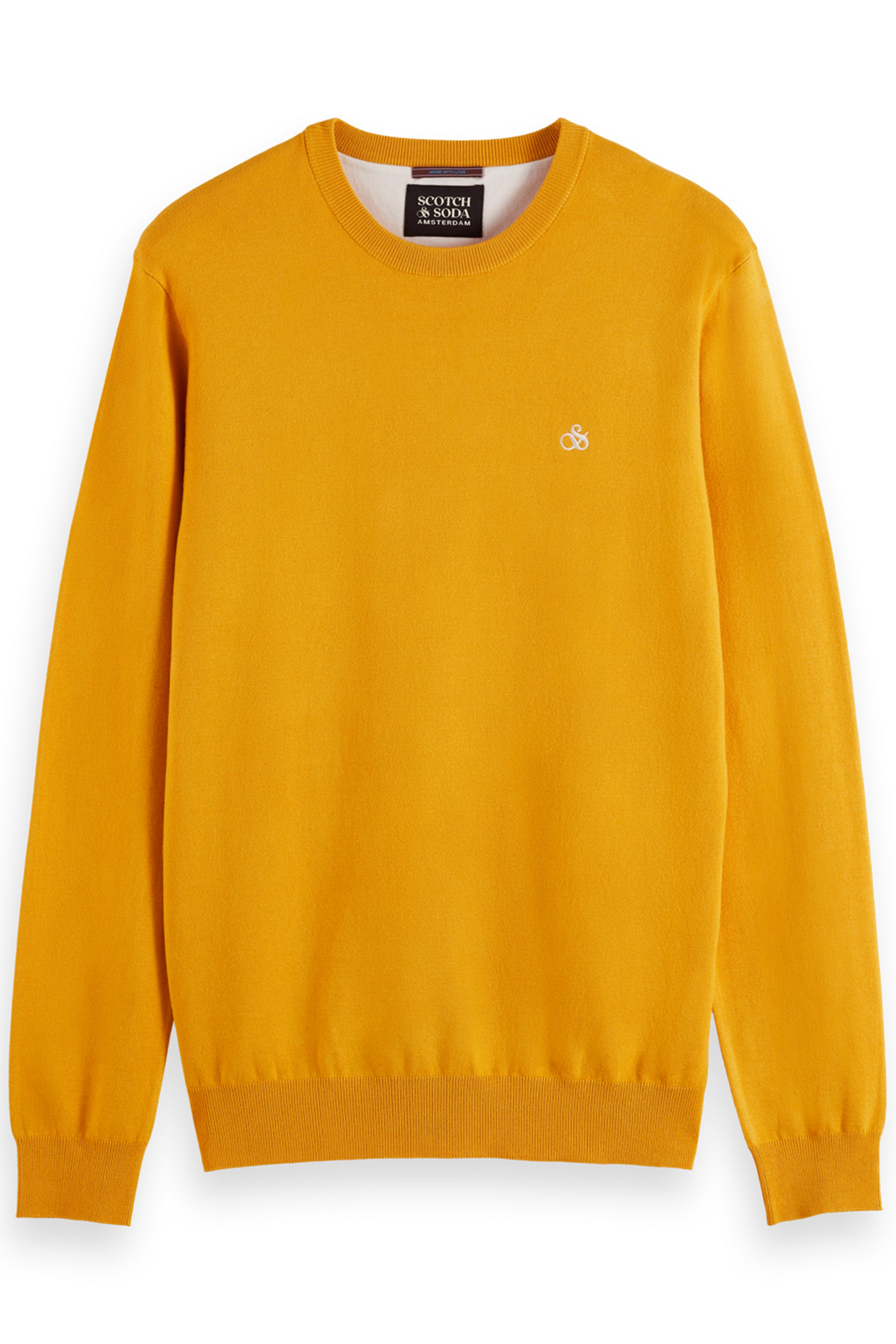 ESSENTIAL VISCOSE SWEATER YELLOW CAB 1
