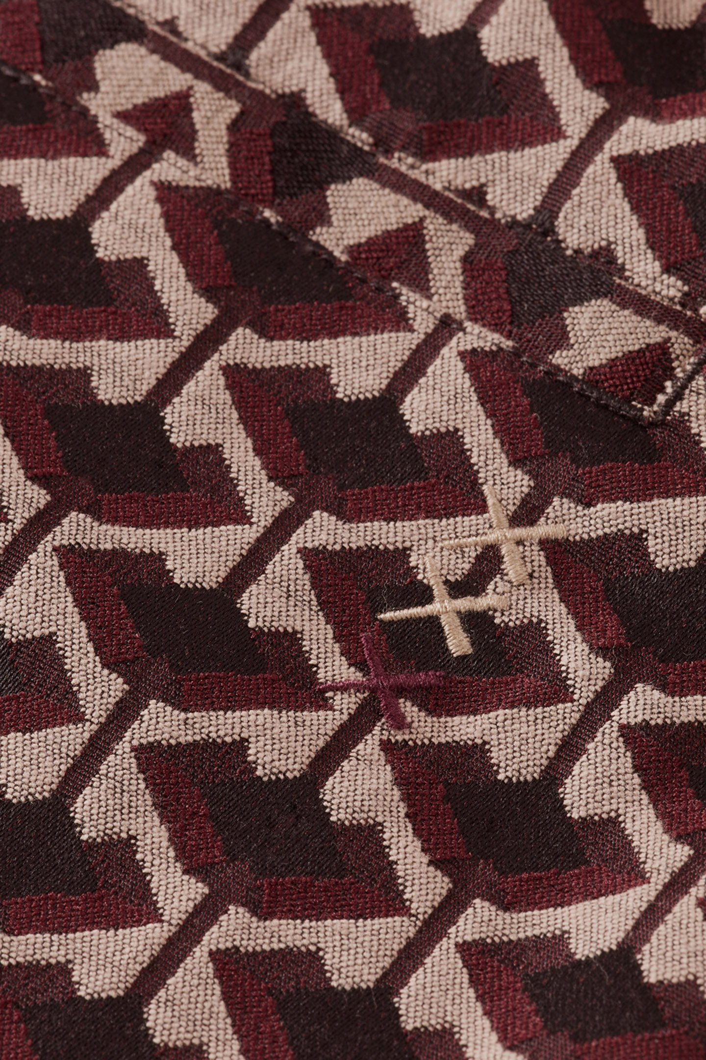 STRAIGHT FIT JACQUARD JOGGER GEO TULIP 9