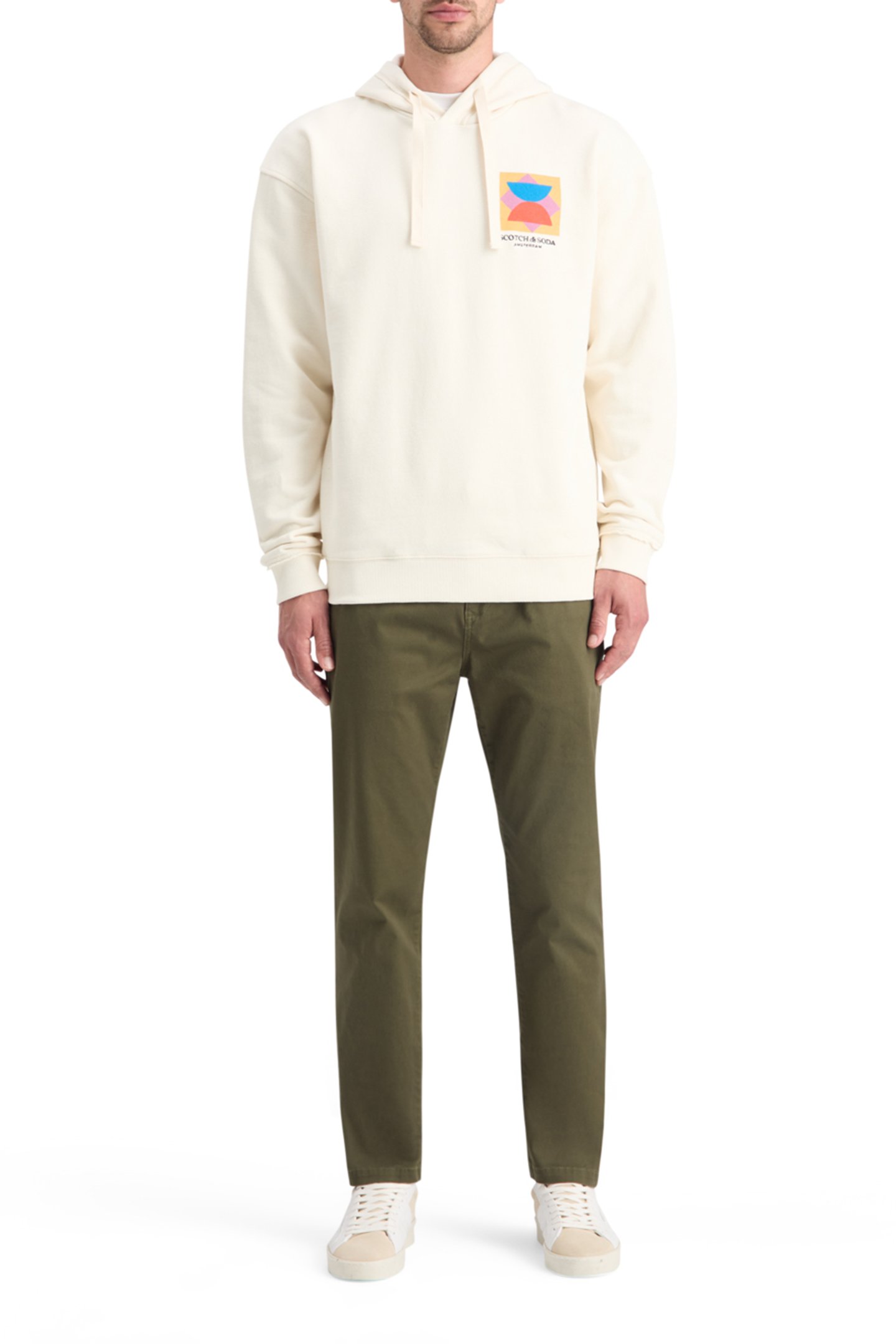 PATCHWORK APPLIQUE ARTWORK HOODIE SWAN 3