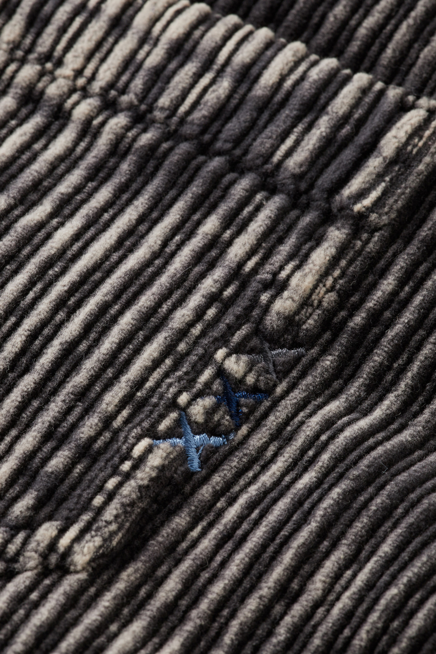 WASHED CORDUROY JACKET WITH DETACHABLE INNER GILET BLACK 9