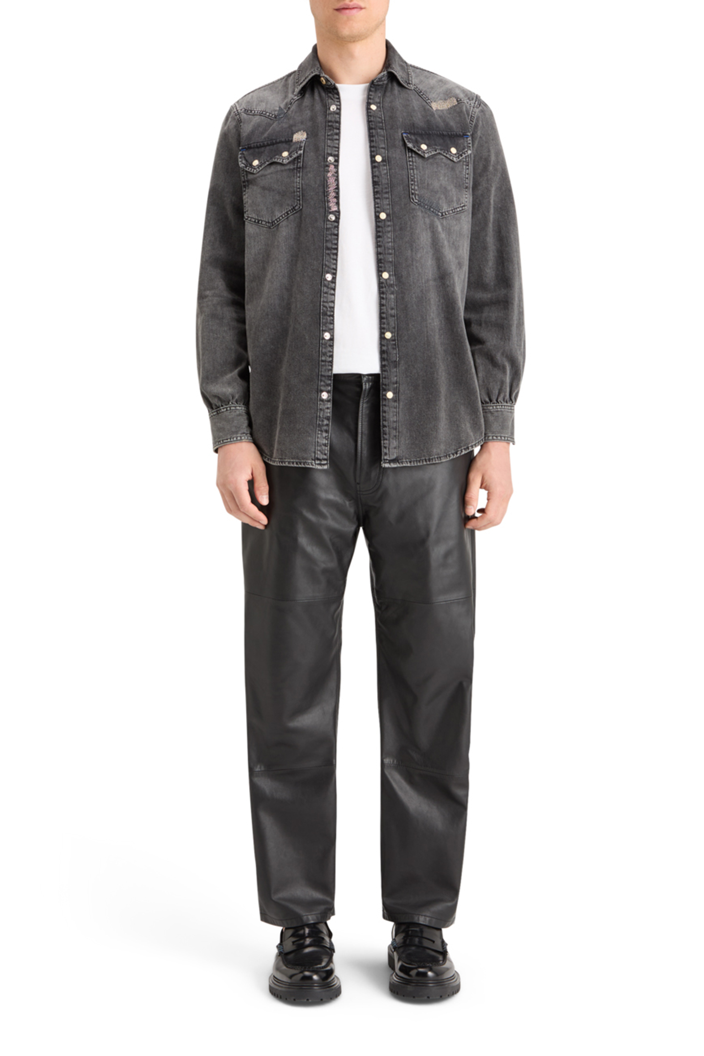 JOE JONAS X SCOTCH SODA WESTERN SHIRT - VINTAGE BLACK 3