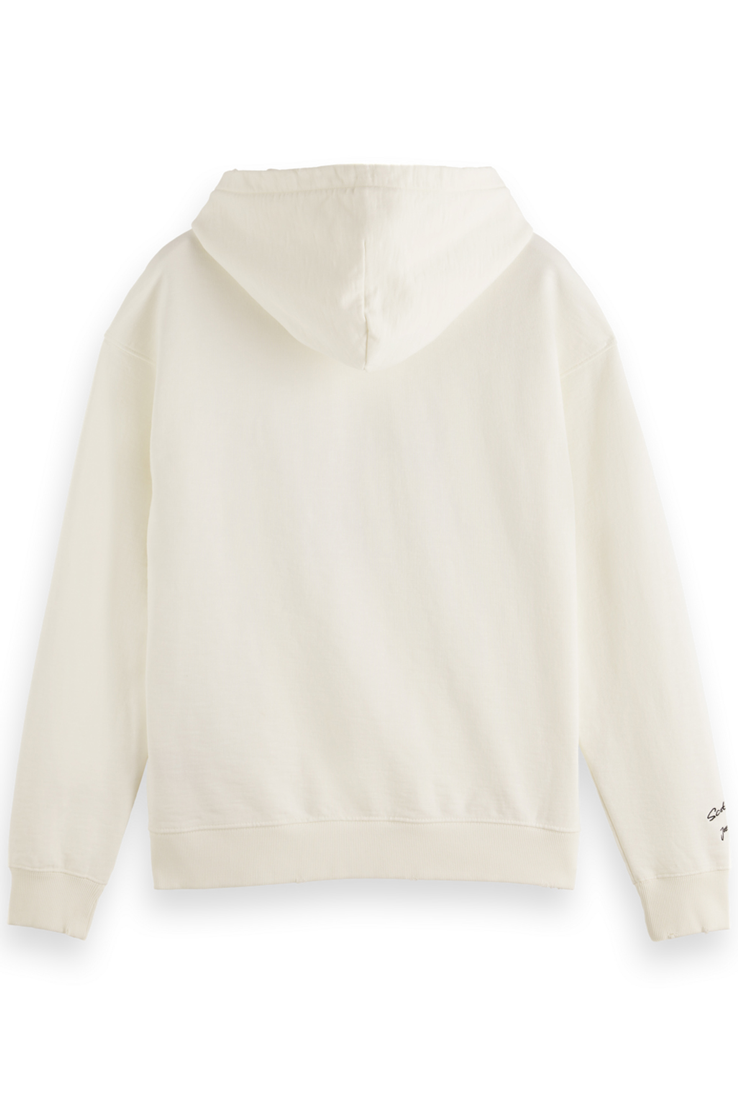JOE JONAS X SCOTCH SODA WASHED ARTWORK HOODIE OFF WHITE 2