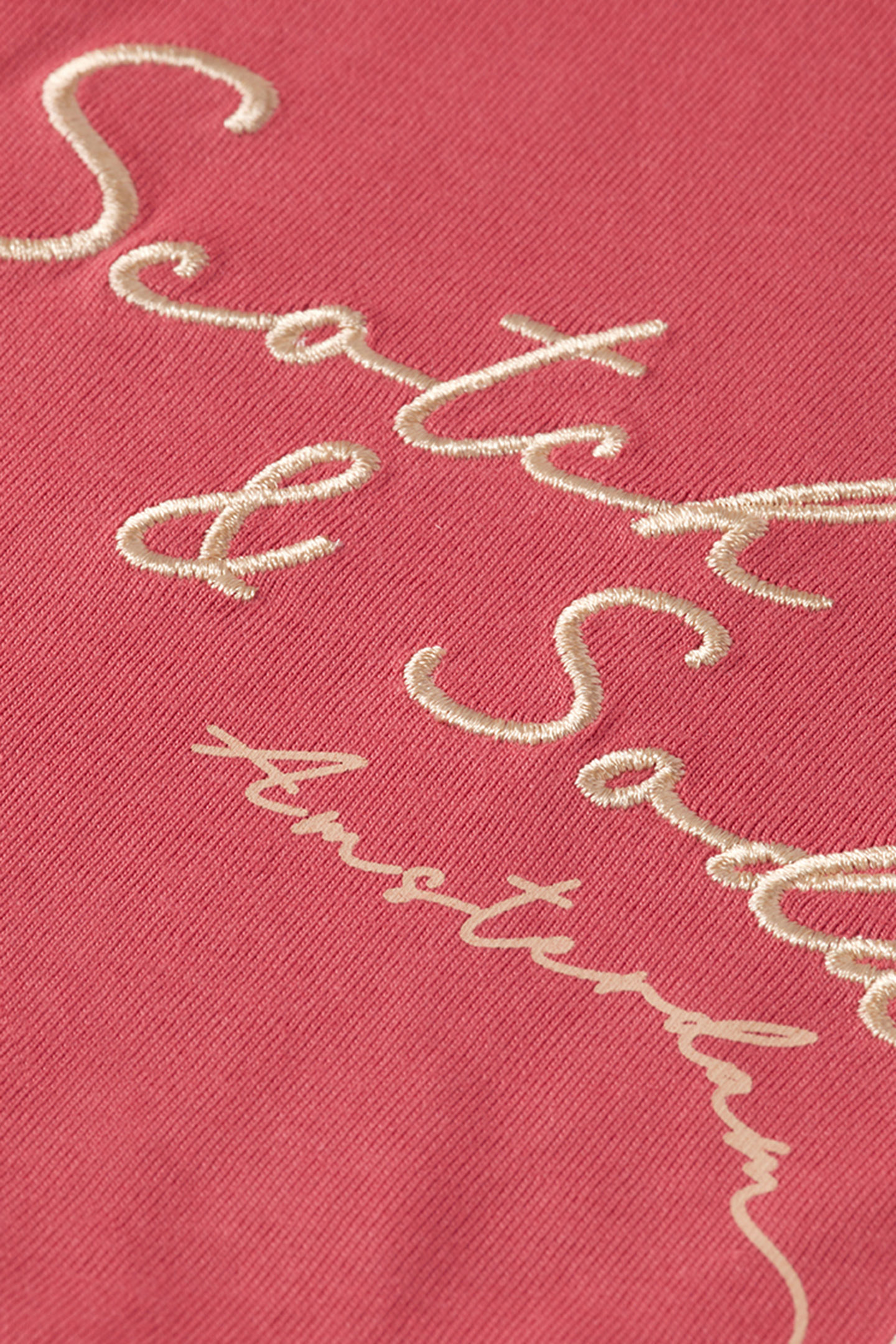 SS GRAPHIC TEE LT PASTEL RED 3