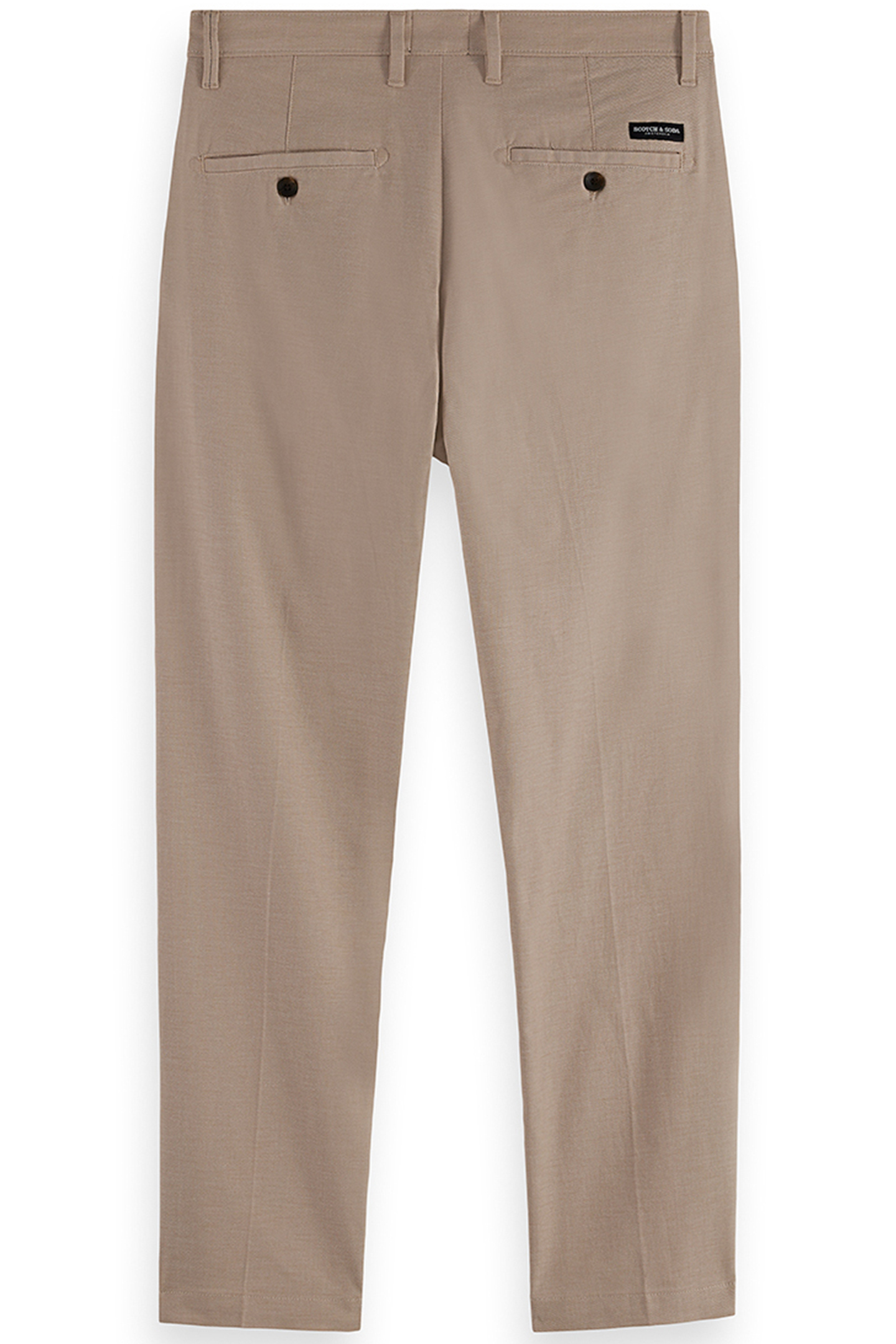 FLAT FRONT Y/D PANT BROWN/GOLD 2