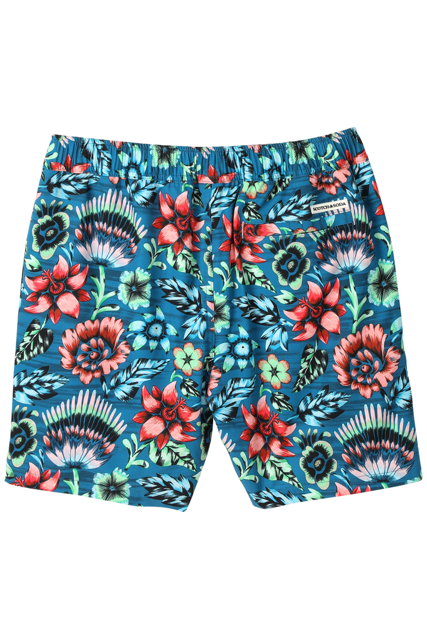 FULL BLOOM SWIM TRUNK INDUSTRIAL BLUE 2
