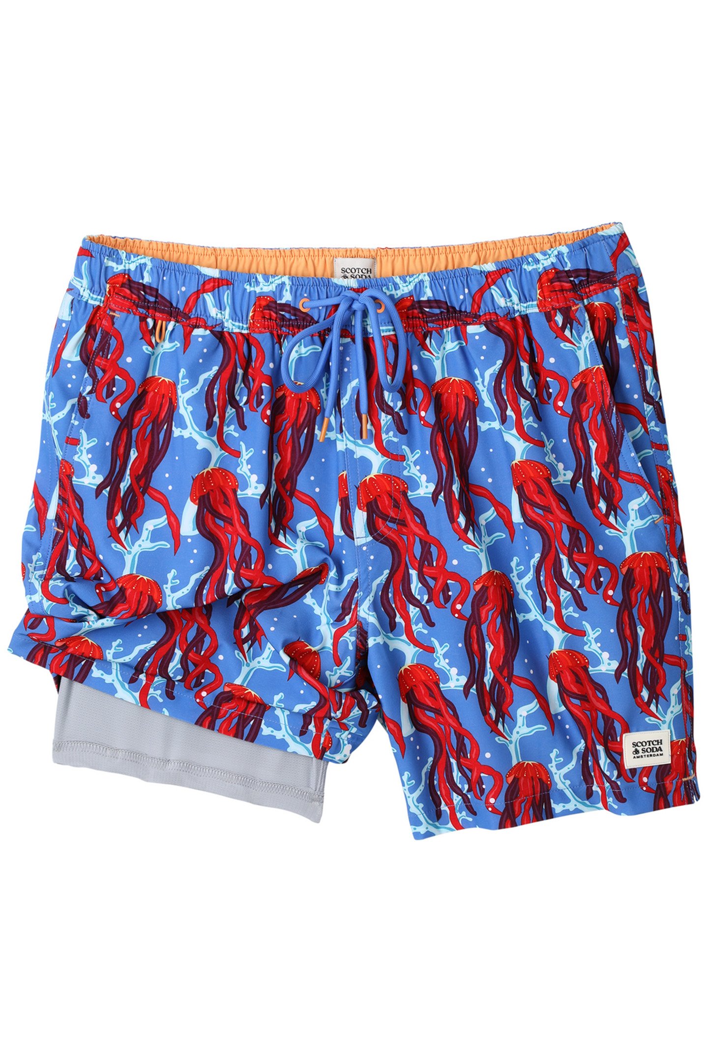 UNDER THE SEA SWIM TRUNK PRO BLUE 3