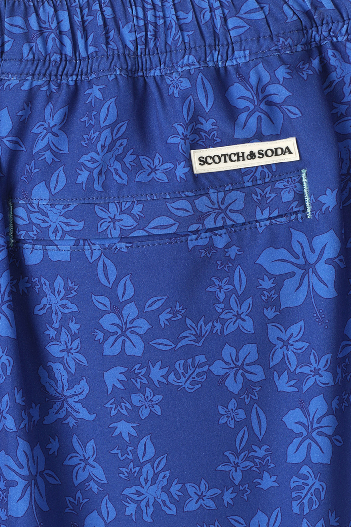 FLORAL MAZE SWIM TRUNK NAVY/BRIGHT 6