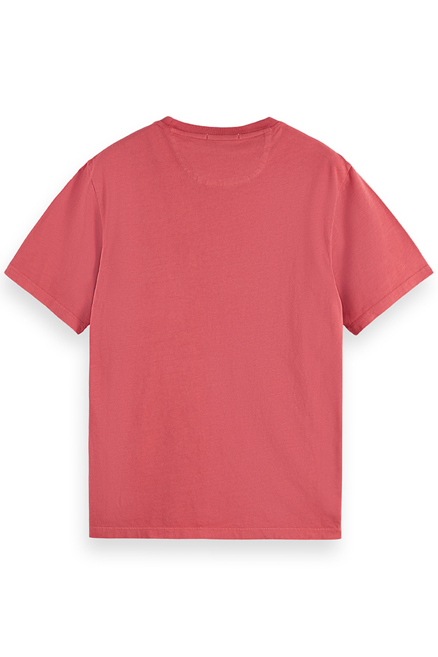 GARMENT DYED SS POCKET TEE LT PASTEL RED 2