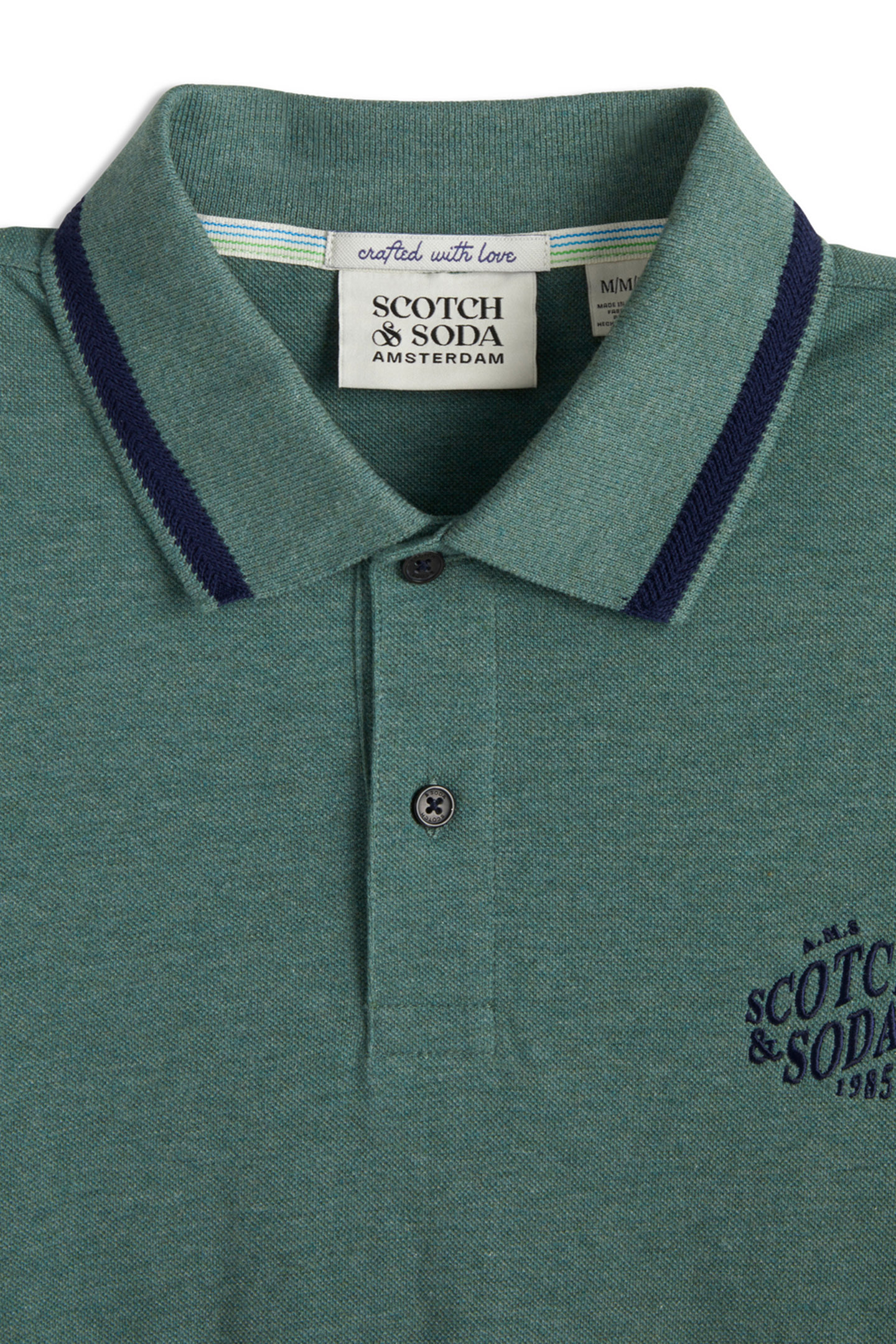 PIQUE SS POLO KHAKI GREEN 3