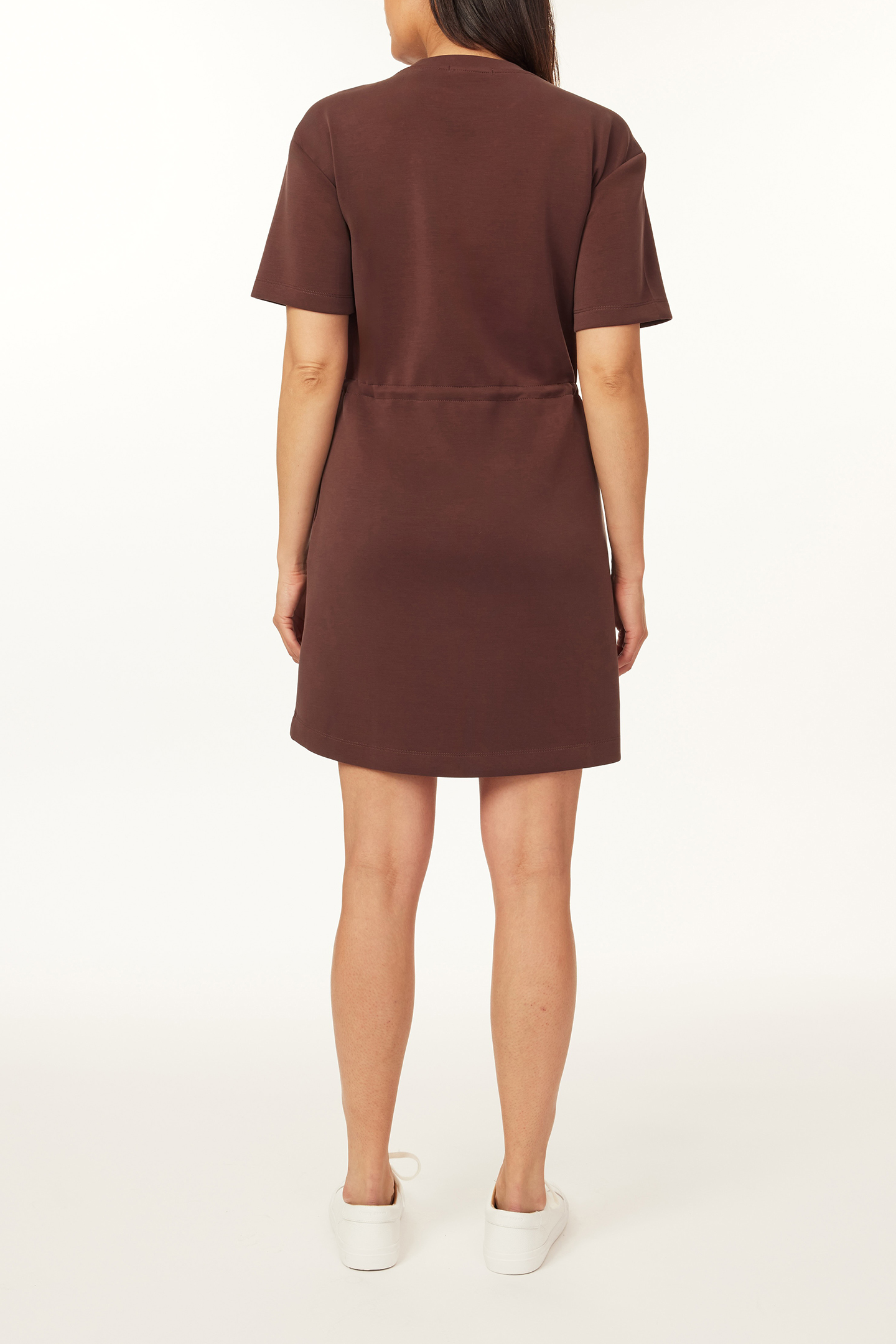 DRAWSTRING TEE DRESS PUCE 2