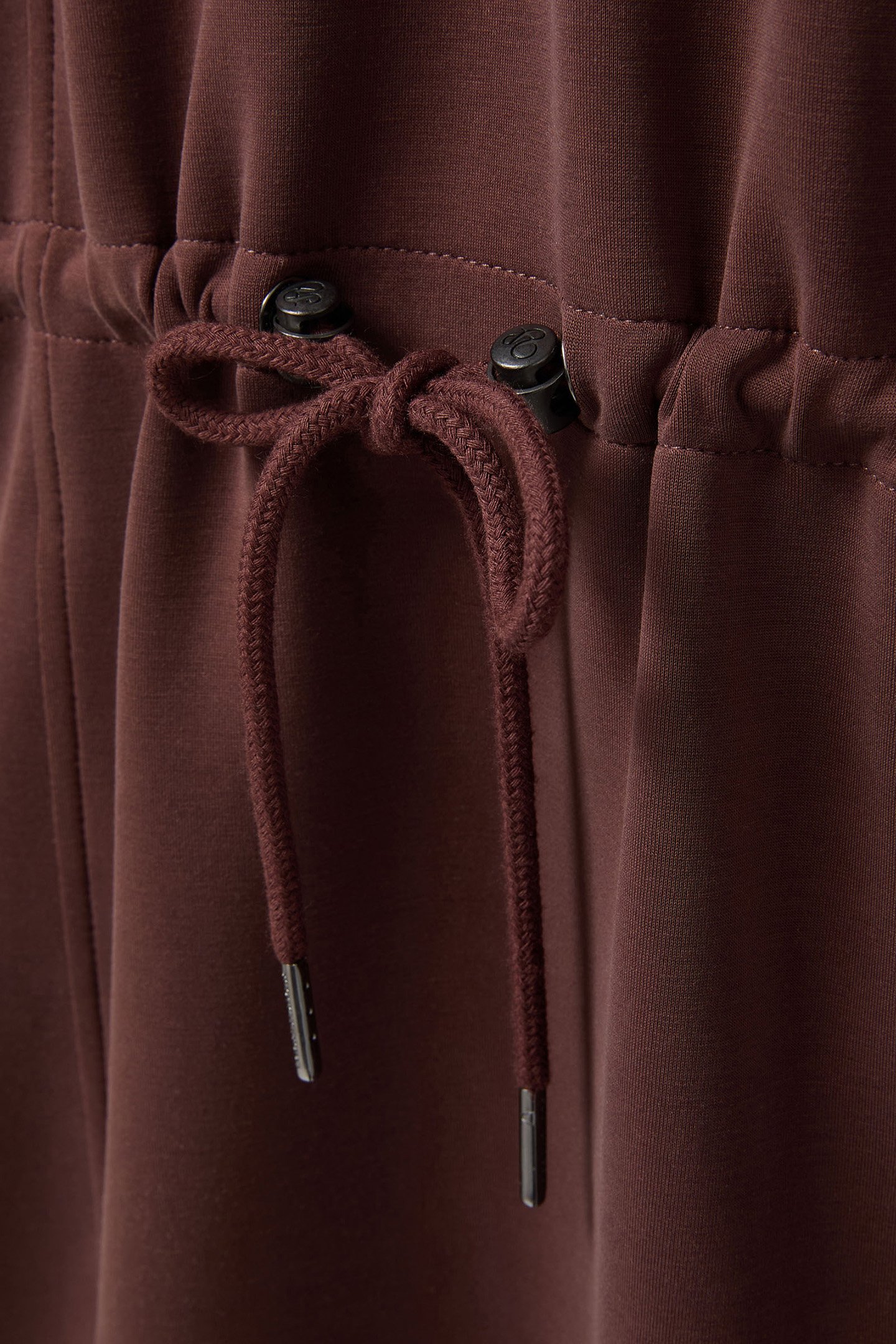 DRAWSTRING TEE DRESS PUCE 6