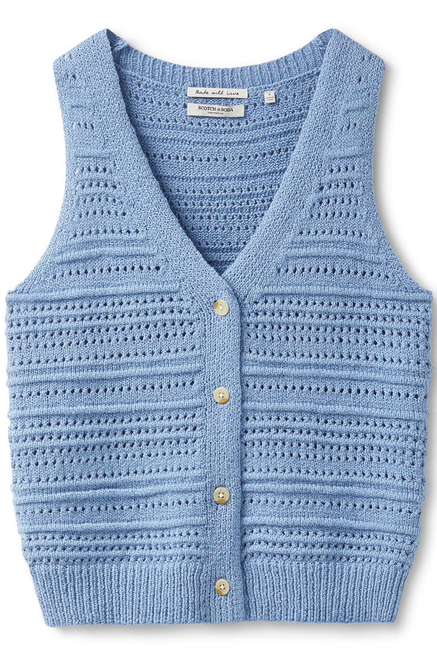 OPEN KNIT VEST ALLURE 3