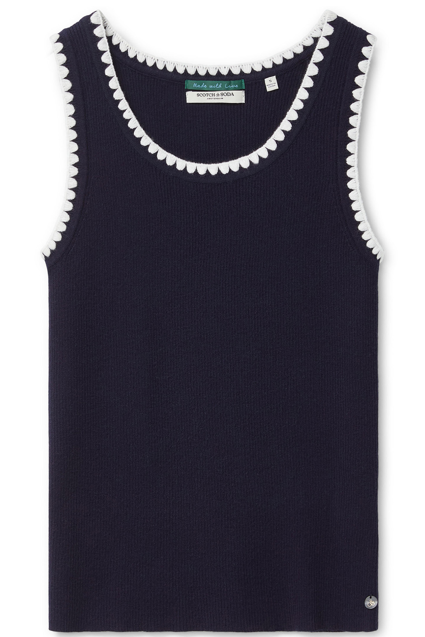 SWEATER MARITIME BLUE/SUGAR SWIZZLE 3