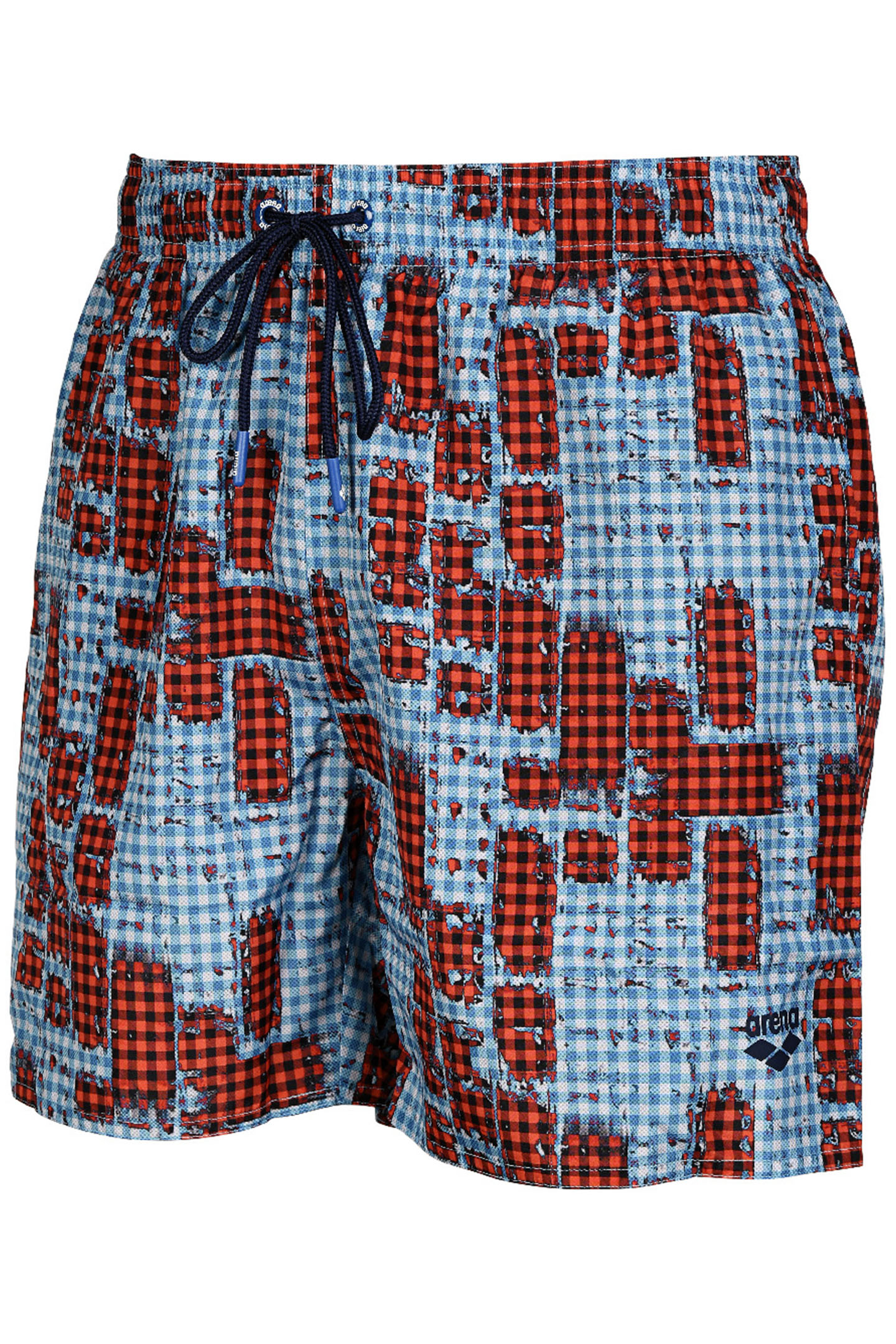 MEN'S BEACH BOXER ALLOVER RED MULTI 6