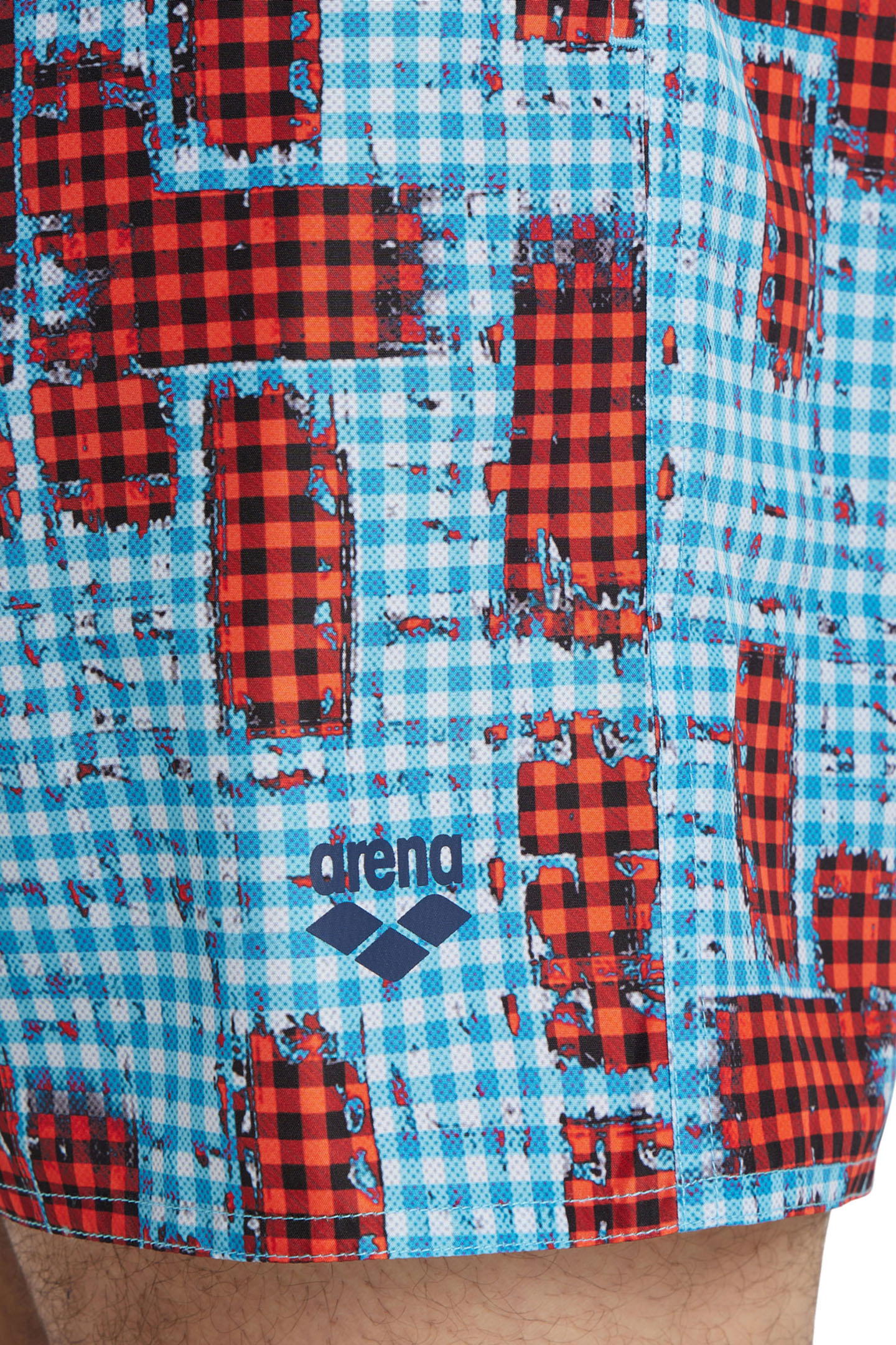 MEN'S BEACH BOXER ALLOVER RED MULTI 9