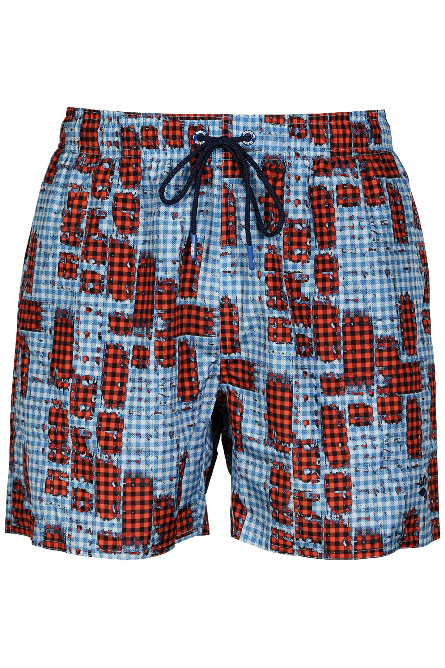 MEN'S BEACH BOXER ALLOVER RED MULTI 4