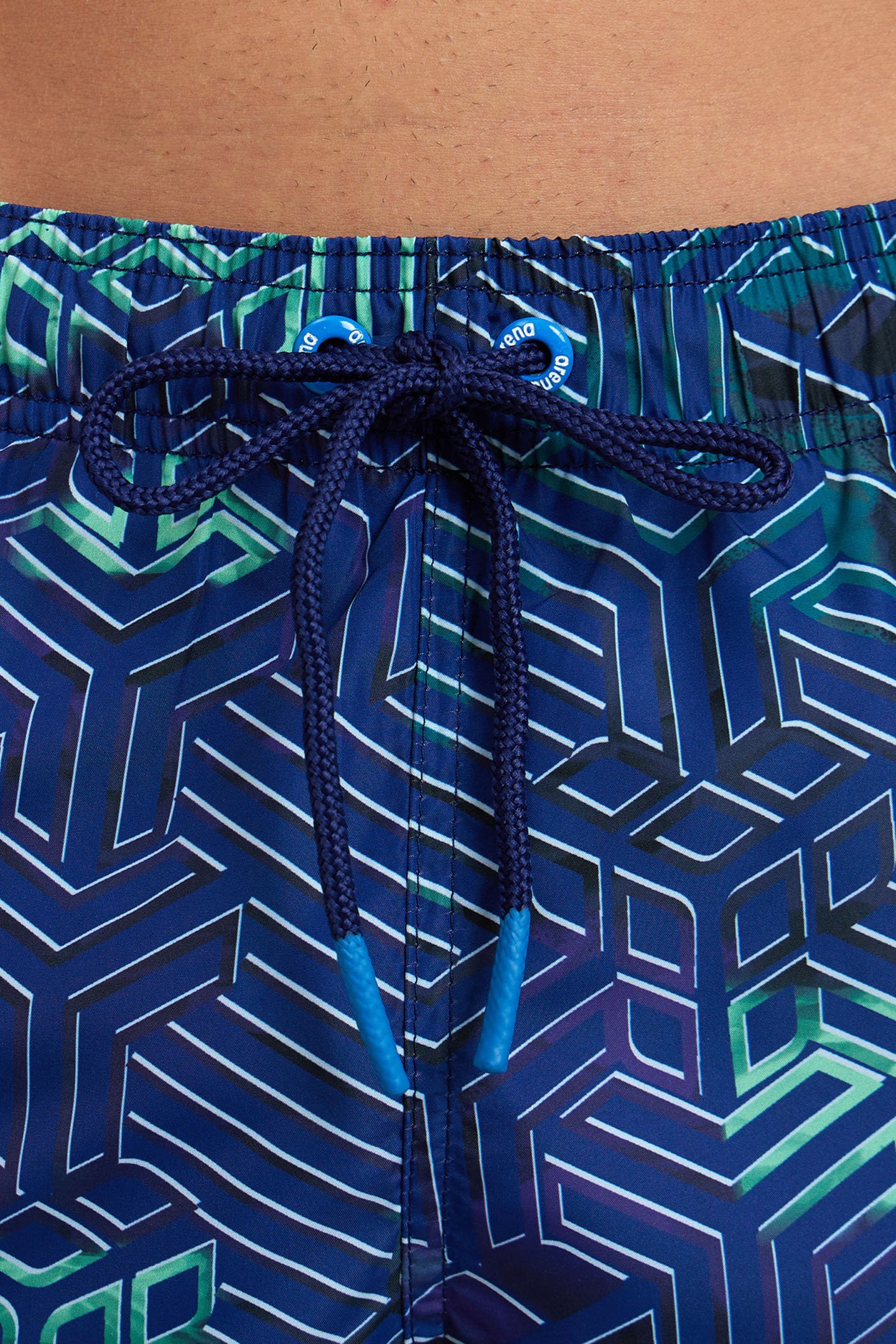 MEN'S BEACH BOXER ALLOVER KIKKO PRO NAVY 5