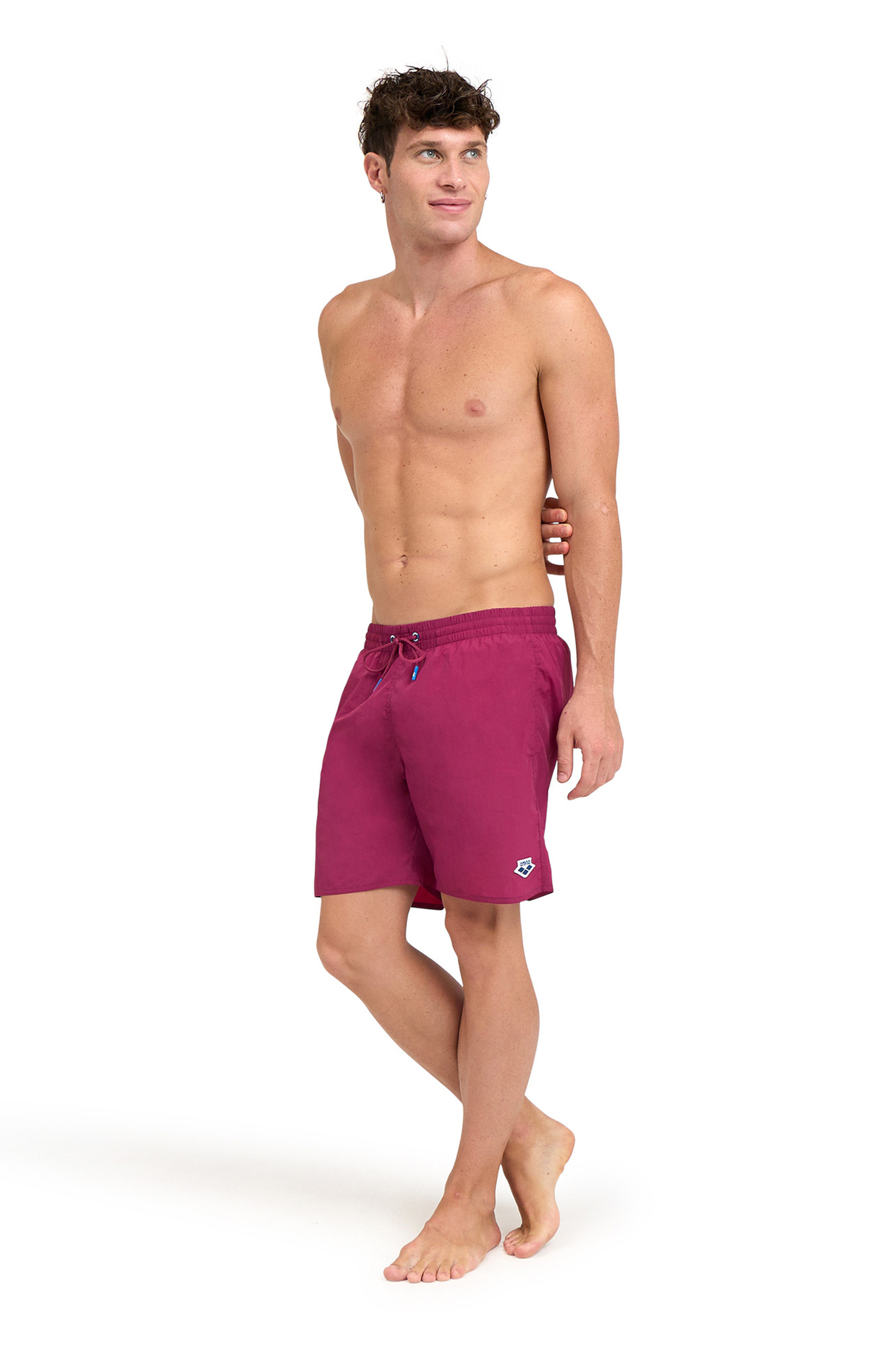 MEN'S ARENA ICONS SOLID BOXER RED FANDANGO 3