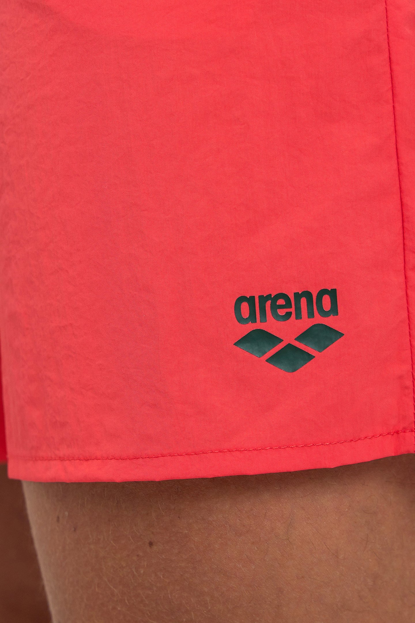 MEN'S ARENA PRO_FILE BEACH BOXER FLUO RED-DARK OLIVE 5