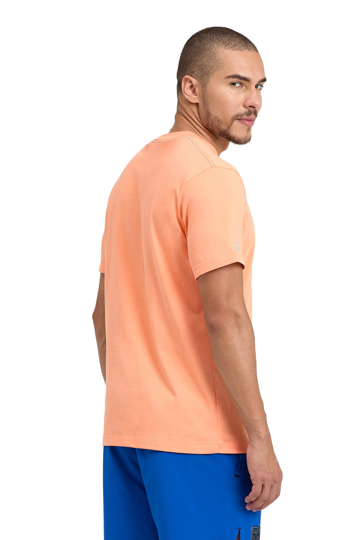 MEN'S T-SHIRT SOLID COTTON LIGHT NESPOLA-SUNSET 2