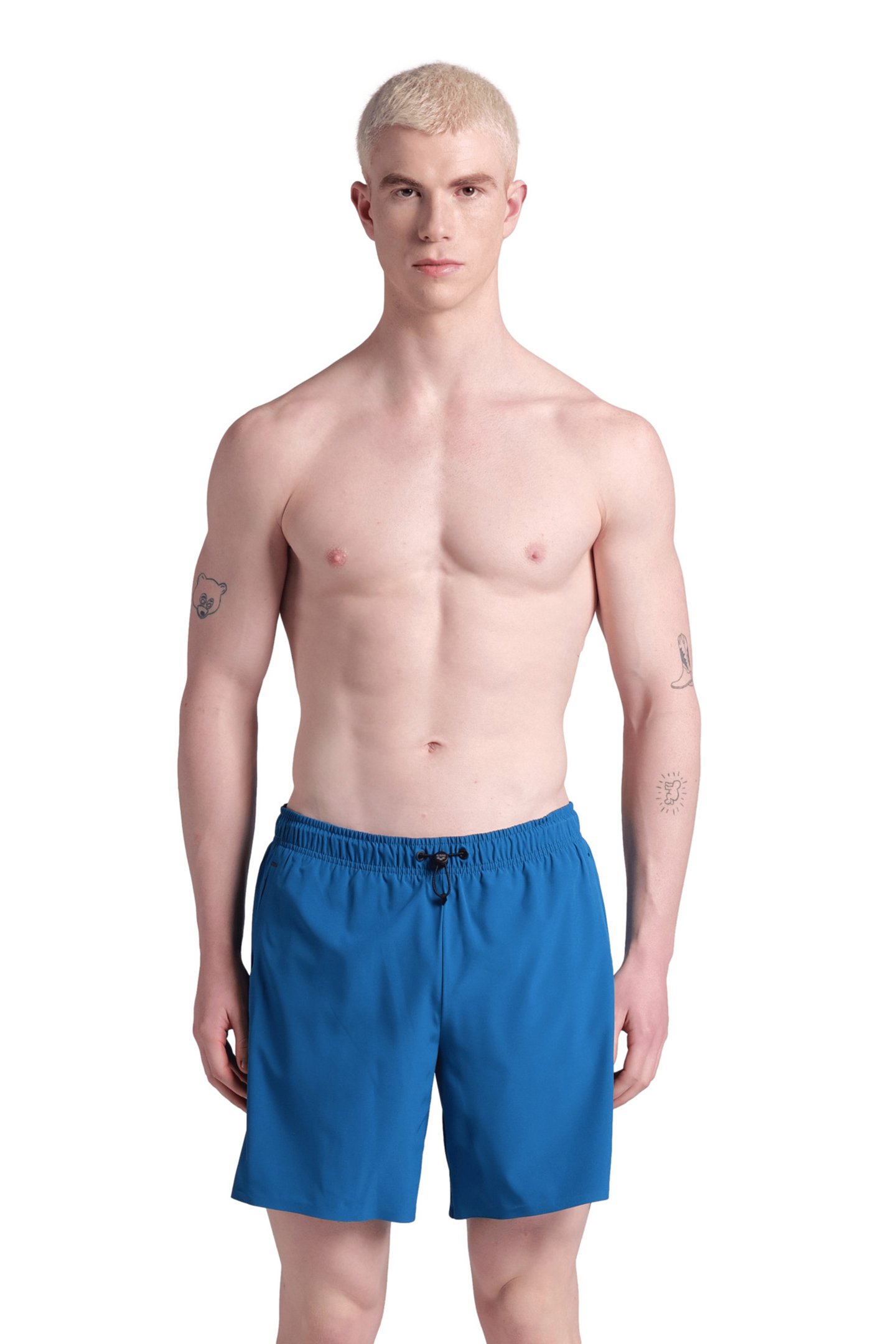MEN'S ARENA EVO BEACH BOXER SOLID BLUE LAKE by Arena