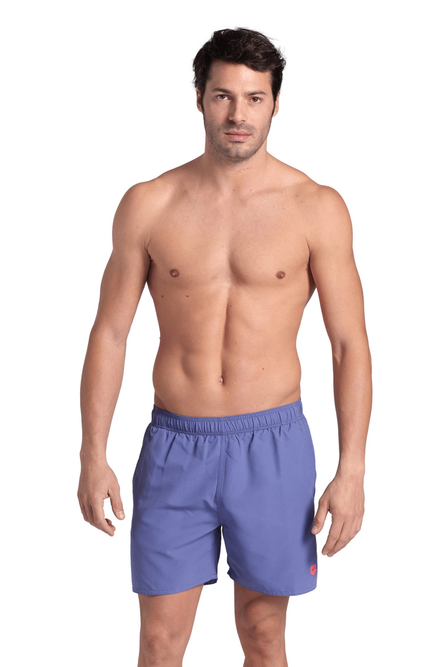 FUNDAMENTALS BOXER R PURPLE BLUE-FLUO RED by Arena
