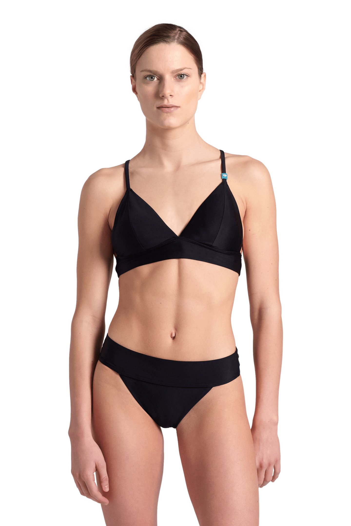 WOMEN'S ARENA ESSENTIALS BIKINI TRIANGLE BLACK by Arena