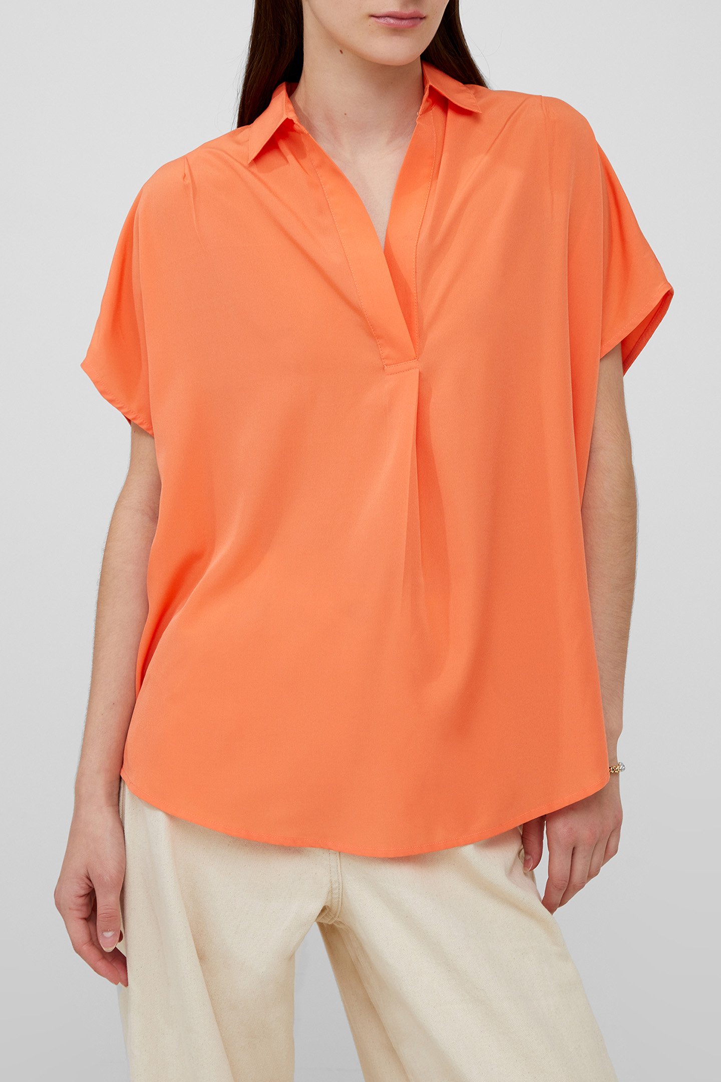 CREPE LIGHT S/LESS POPOVER CORAL 1