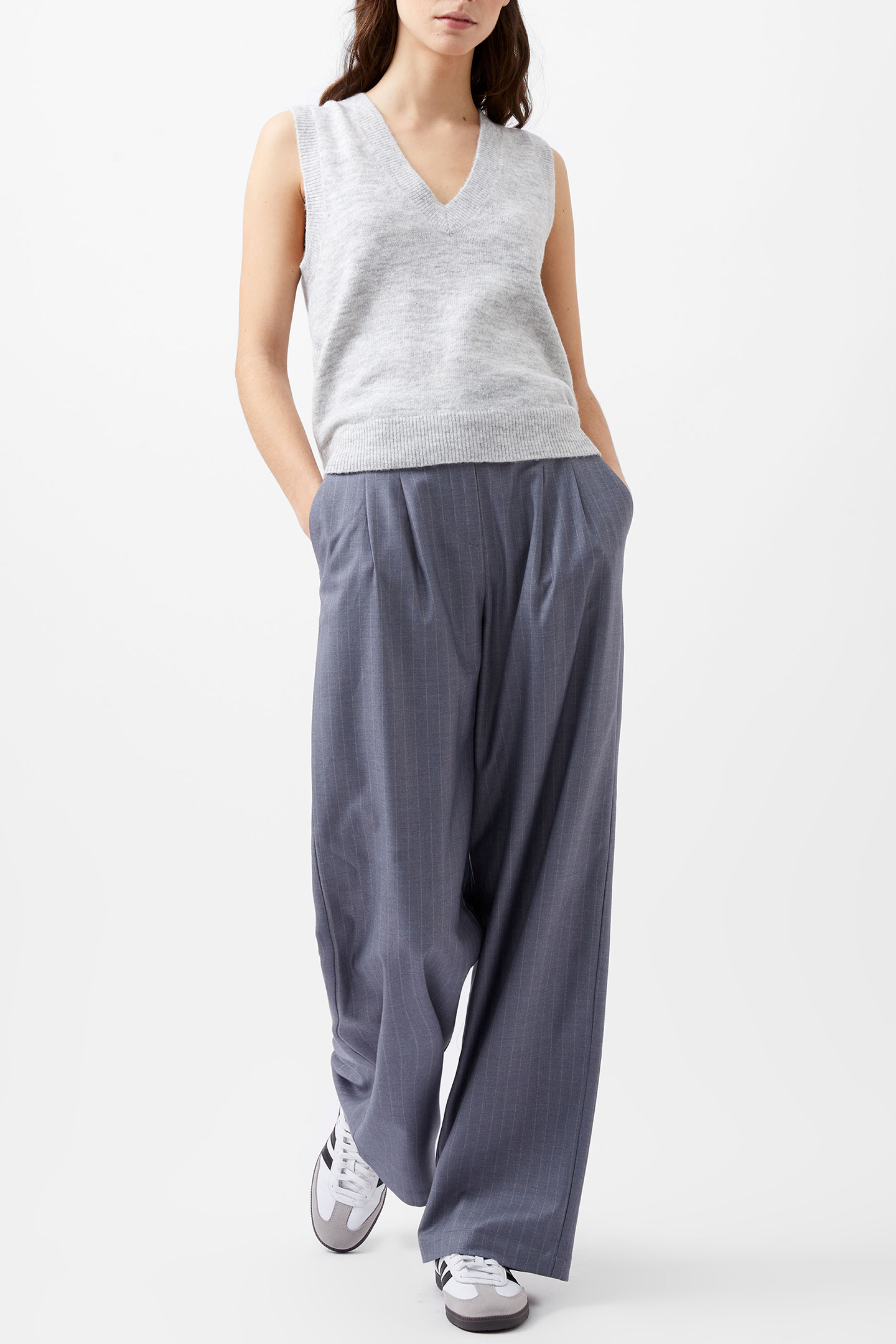 MORENA VEST DOVE GREY MEL 1