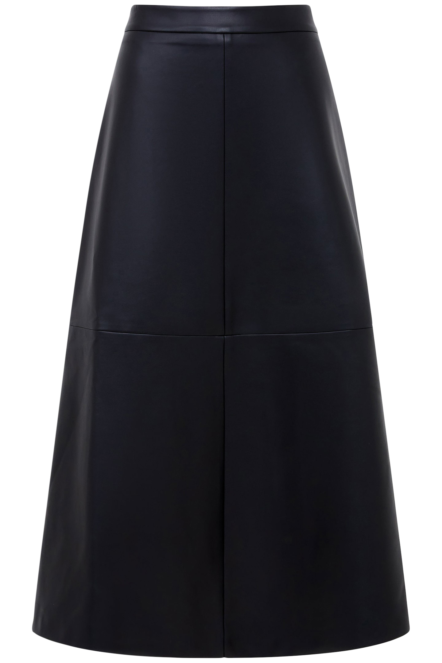 CROLENDA PU MIDI SKIRT BLACKOUT 4