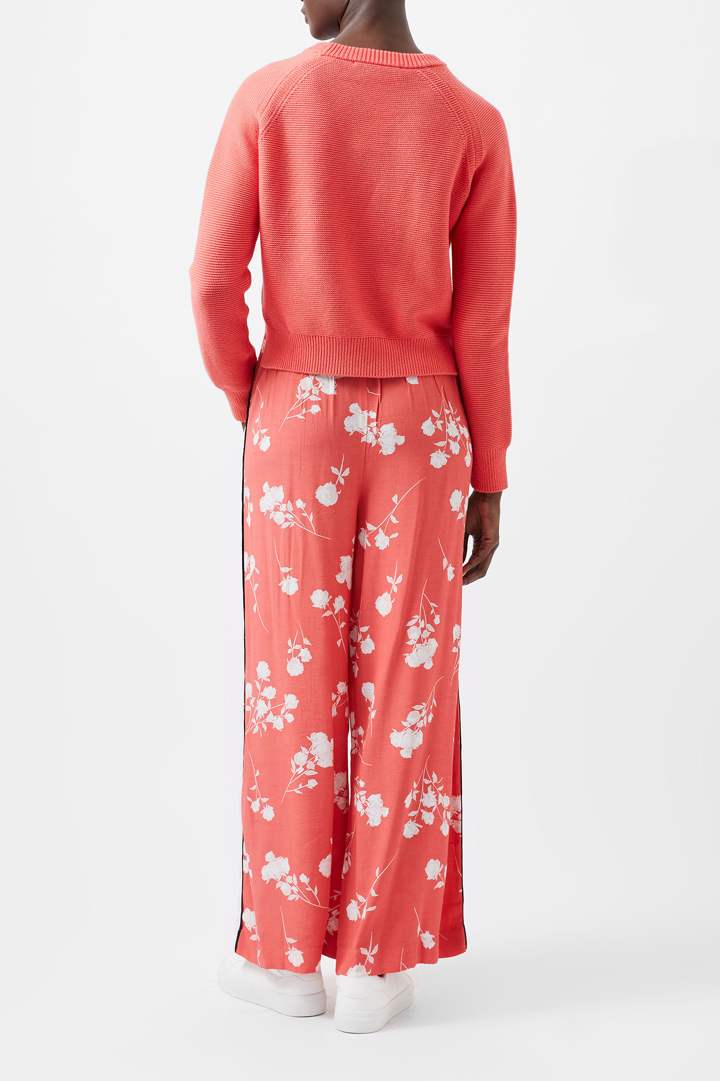 LILY MOZART L/S CREW NK JUMPER CAYENNE RED 2