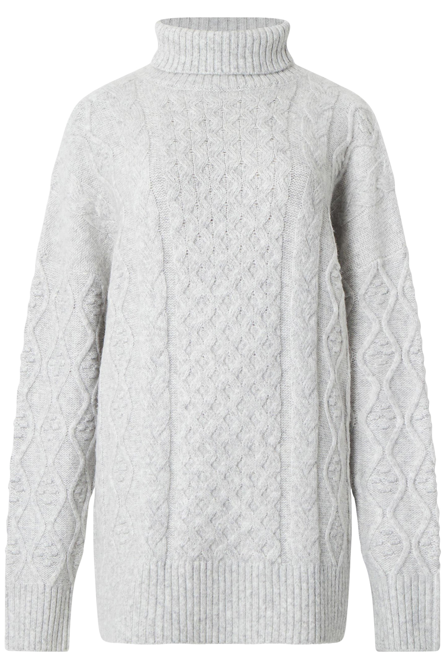MAKIRA LS JUMPER LIGHT GREY MEL 3