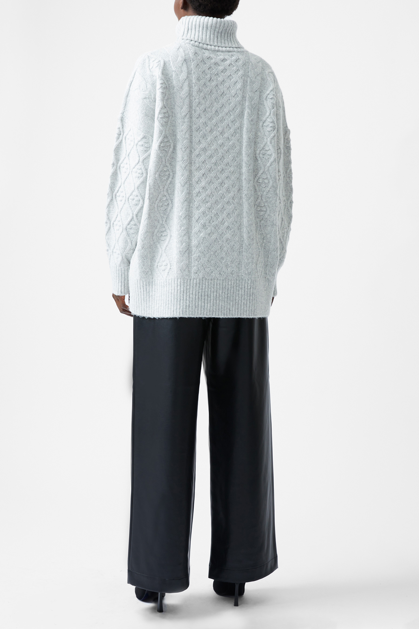 MAKIRA LS JUMPER LIGHT GREY MEL 2