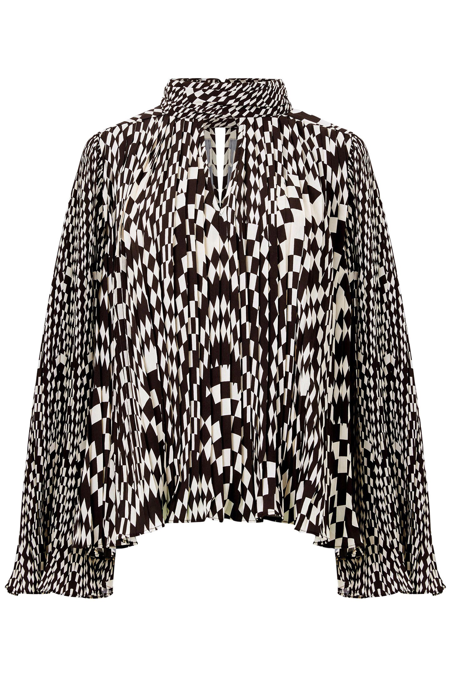 FERN ARIE PLEATED ELLA GGT TOP CLASSIC CREAM/BLACKO 4