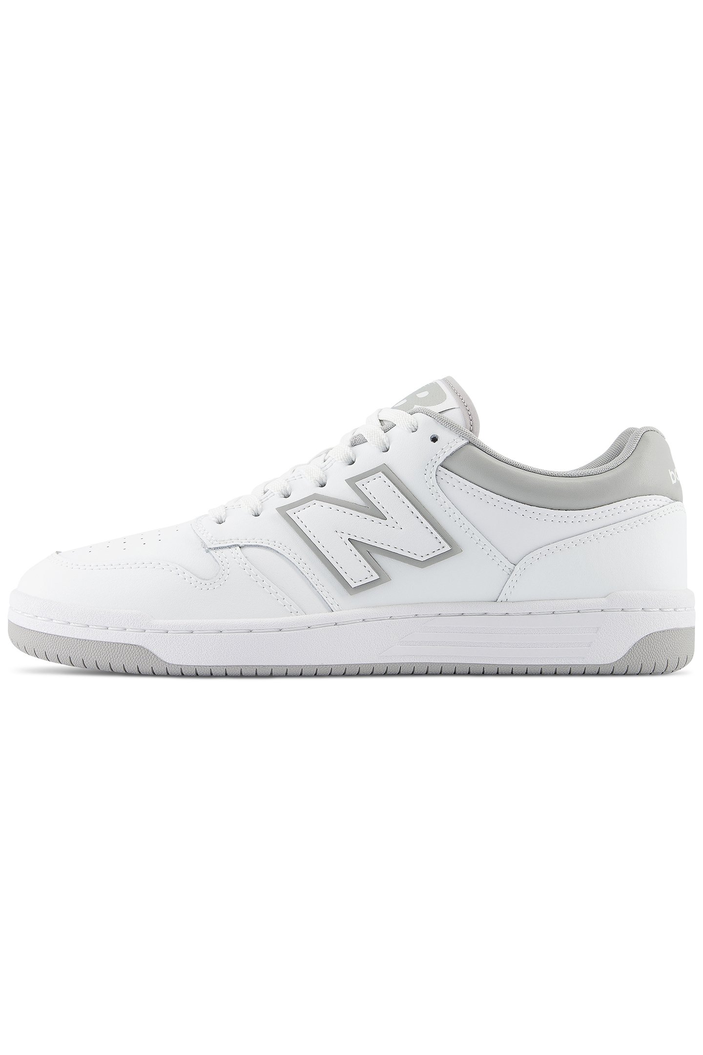BB480LGM SNEAKERS IN WHITE & GREY 5