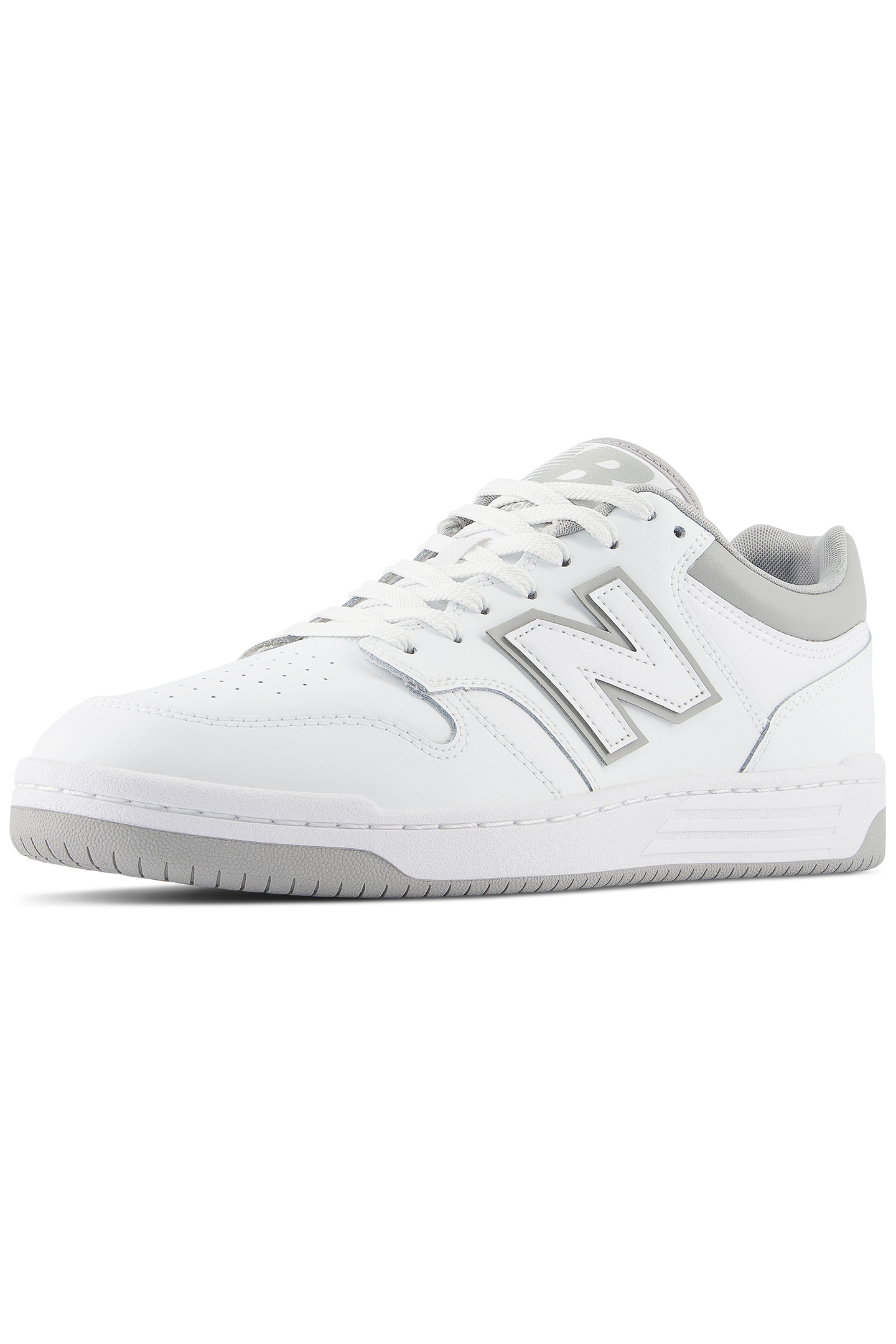 BB480LGM SNEAKERS IN WHITE & GREY 6
