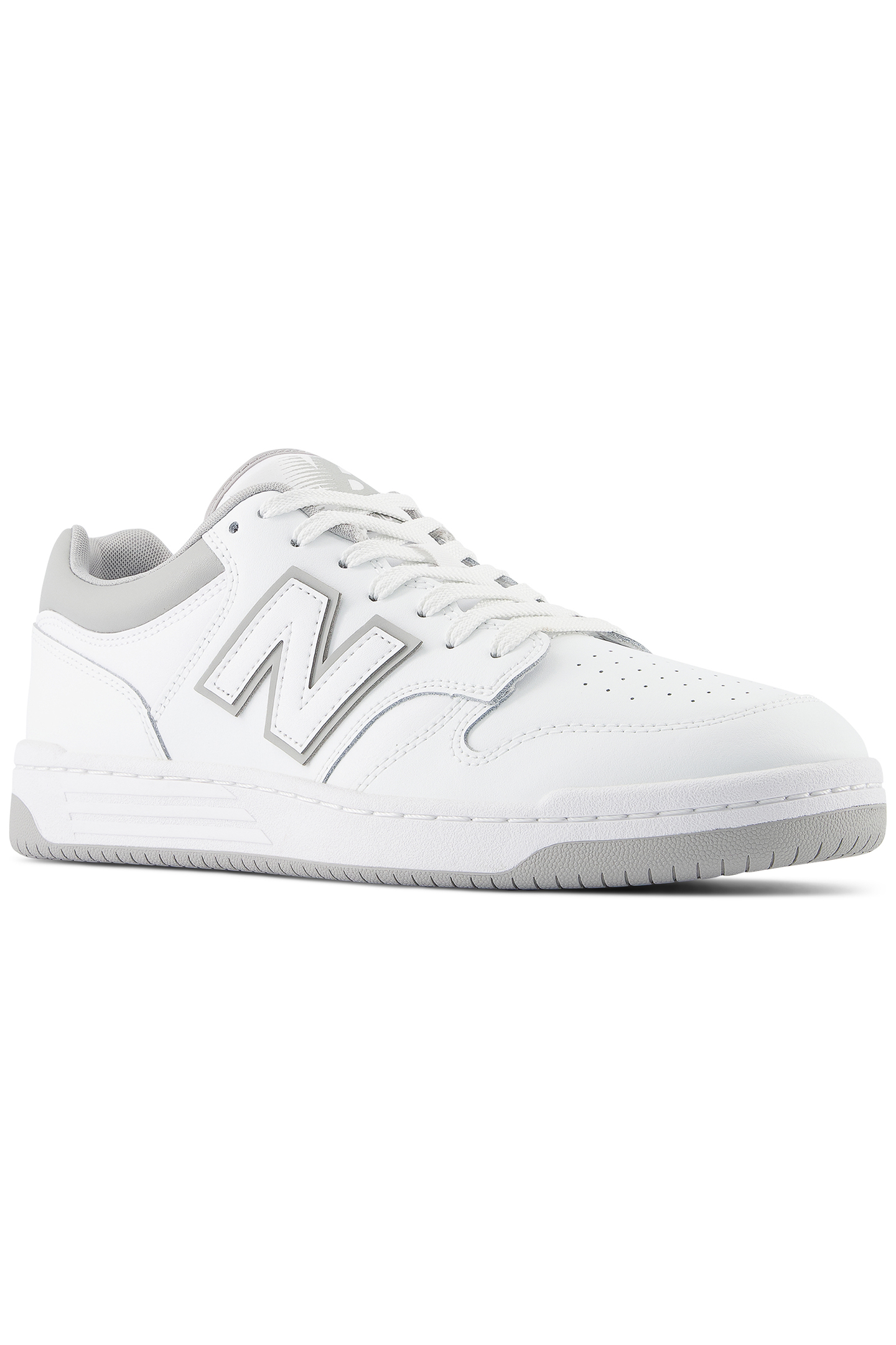 BB480LGM SNEAKERS IN WHITE & GREY 2