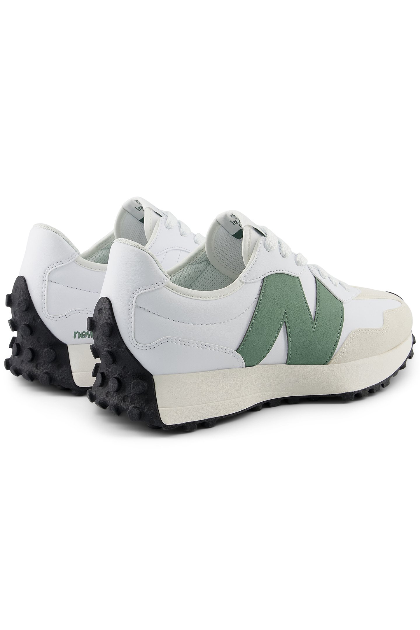 U327SKC SNEAKERS IN WHITE & GREEN 9