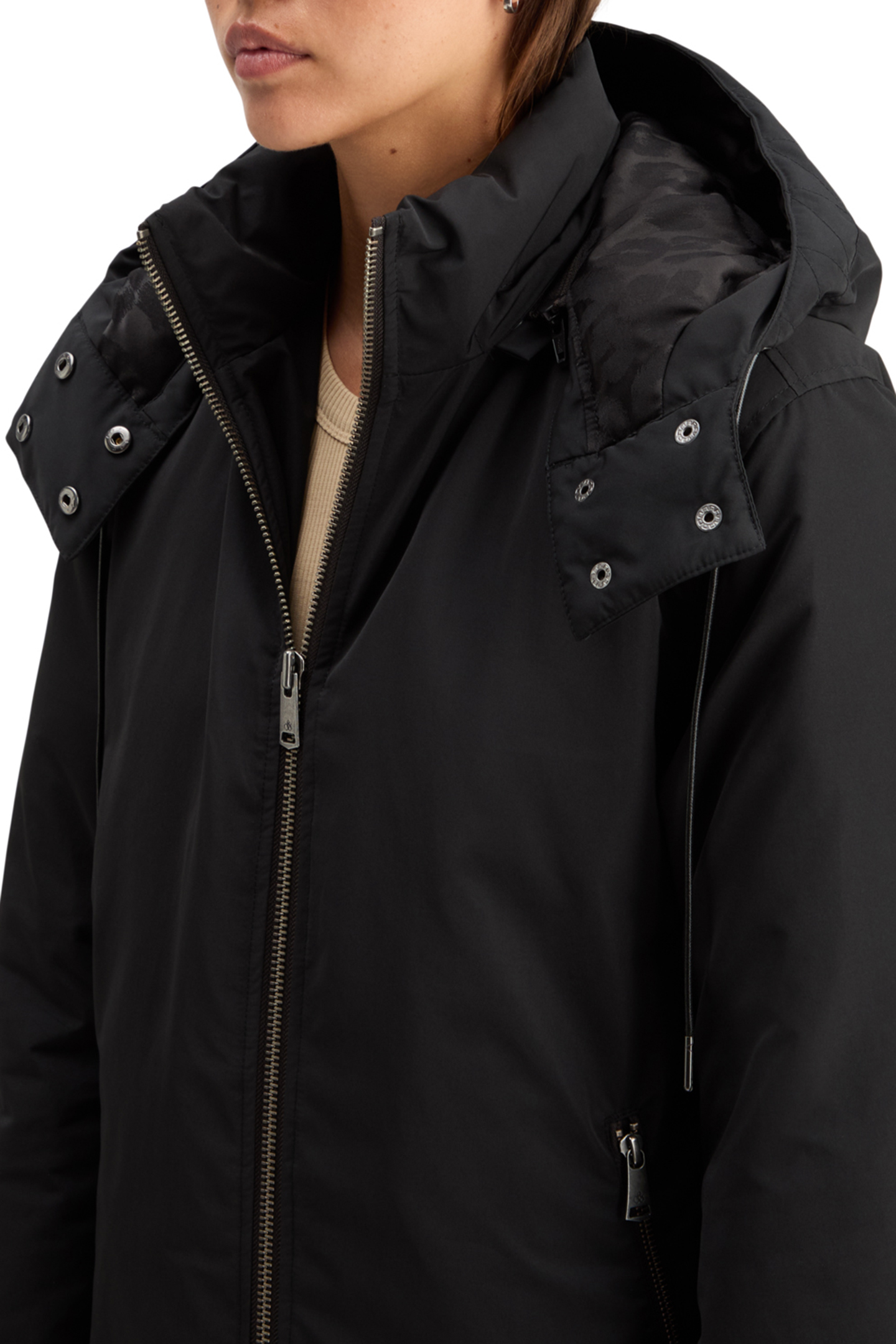 TECHNICAL PARKA EVENING BLACK 9