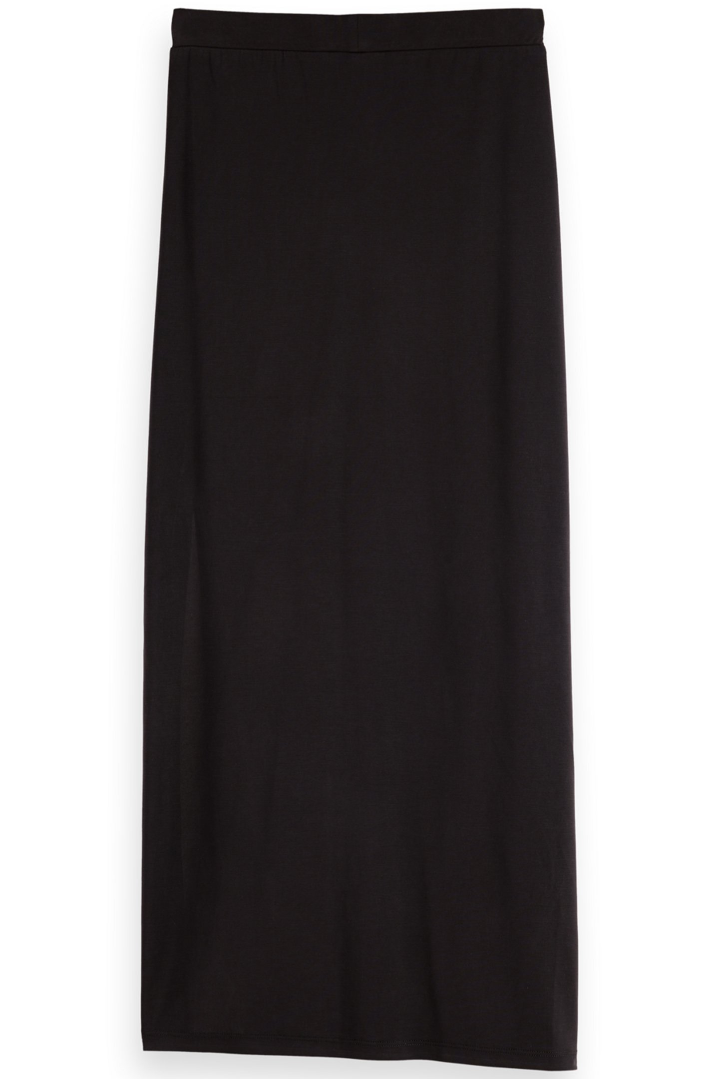 DRAPED JERSEY SKIRT EVENING BLACK 2